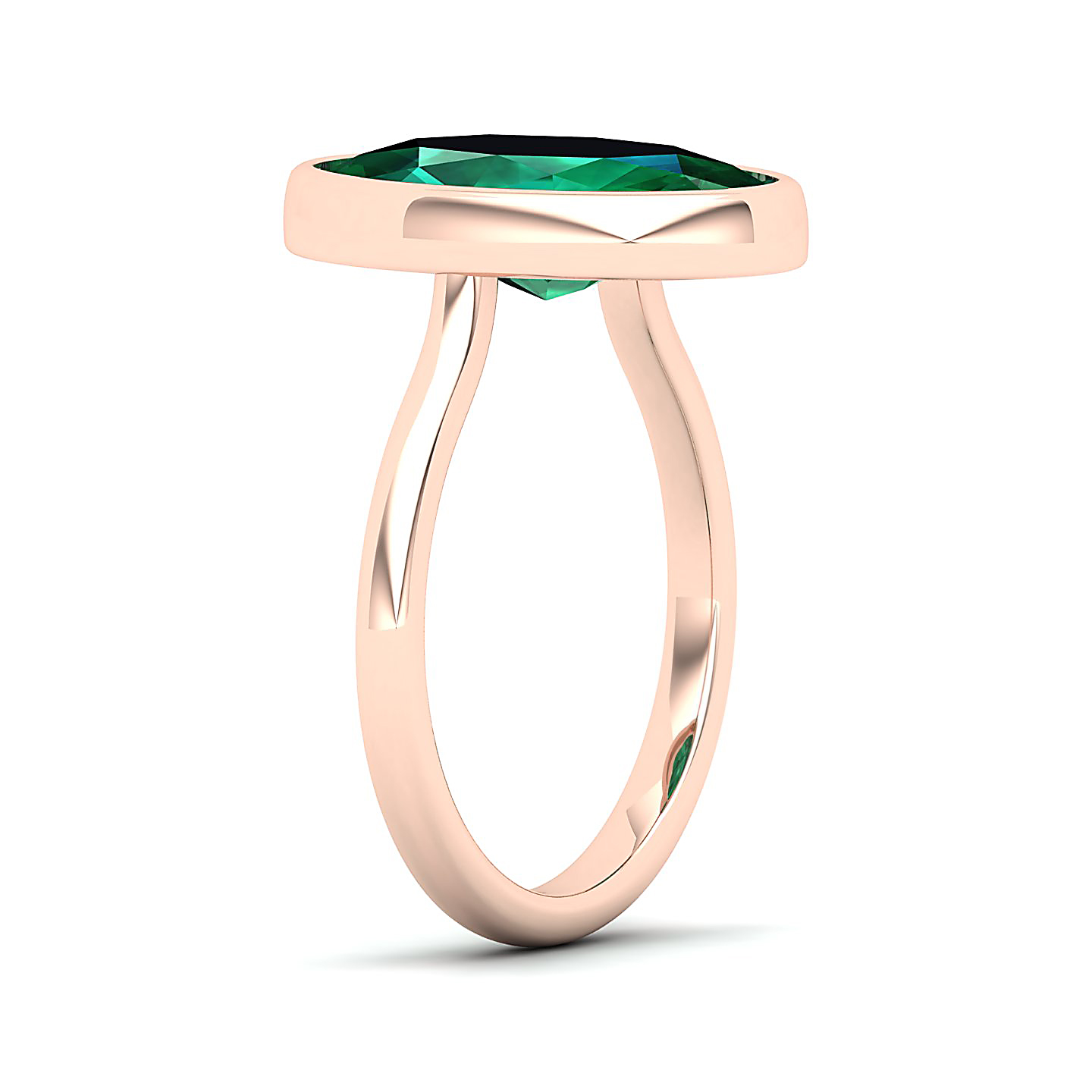 The Erudite Emerald Gold Ring