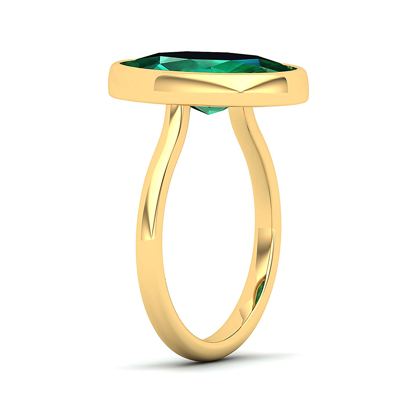 The Erudite Emerald Gold Ring