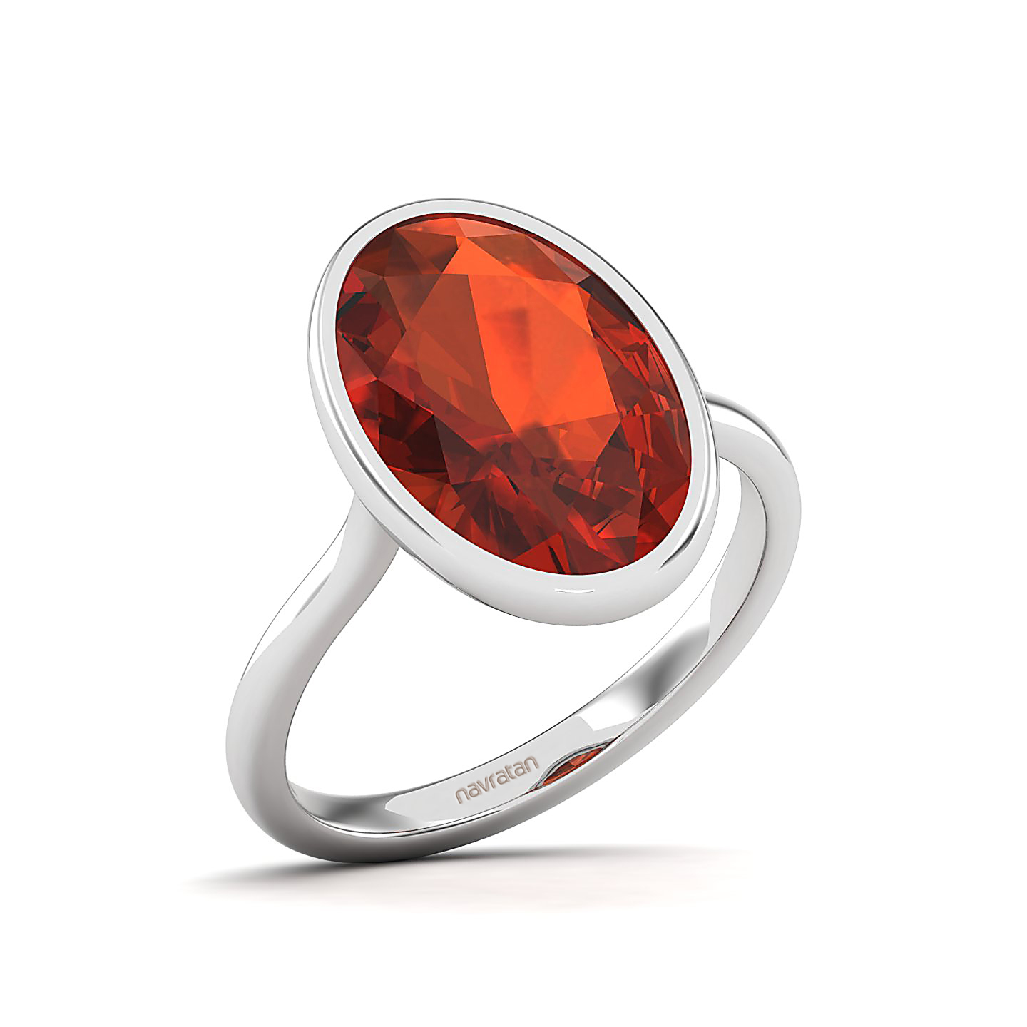 The Erudite Hessonite Gold Ring
