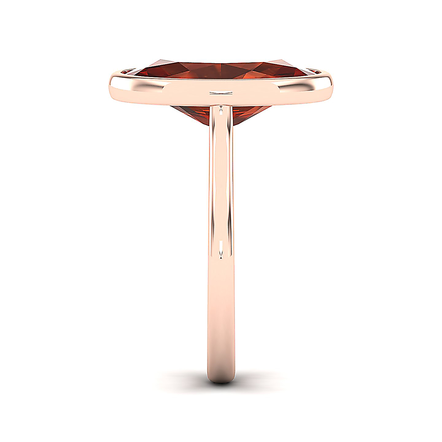 The Erudite Hessonite Gold Ring