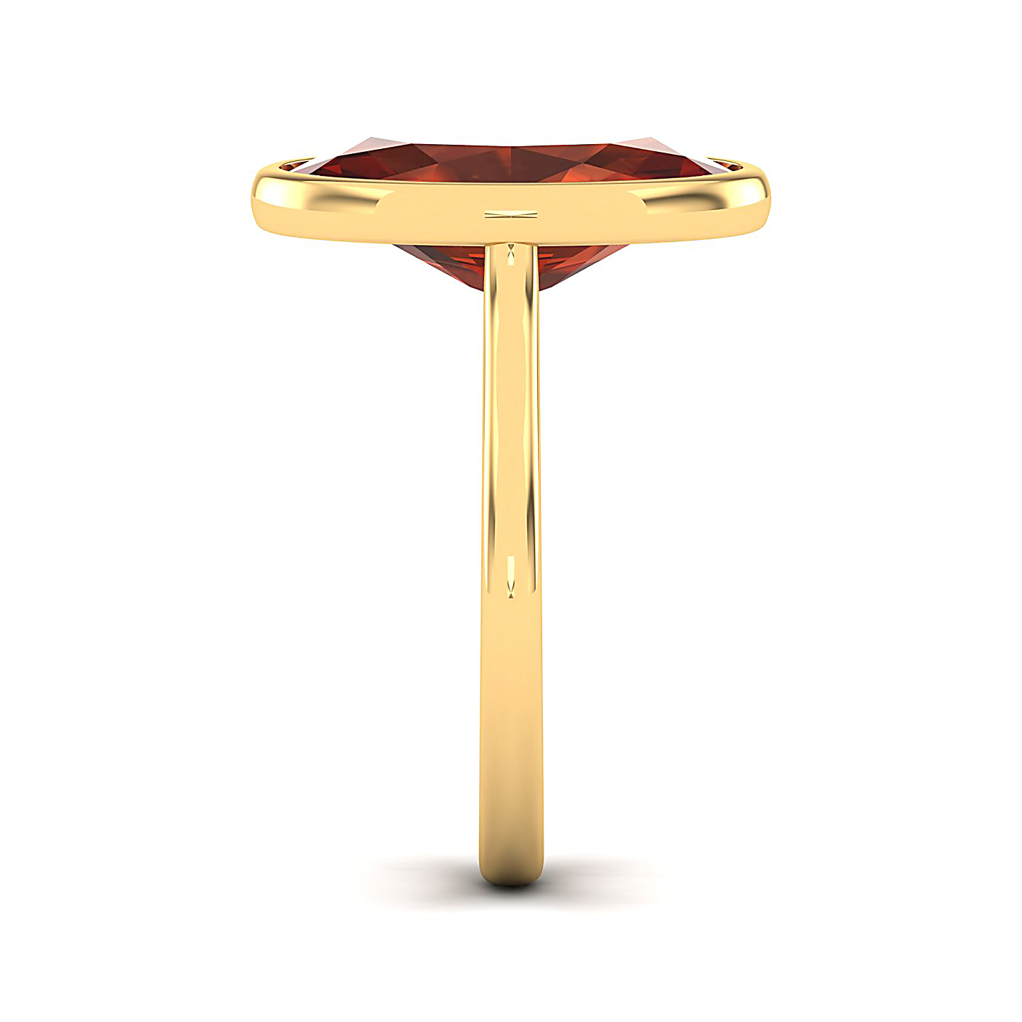 The Erudite Hessonite Gold Ring