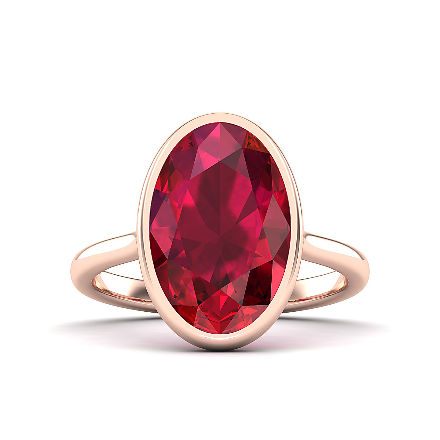 The Erudite Ruby Gold Ring