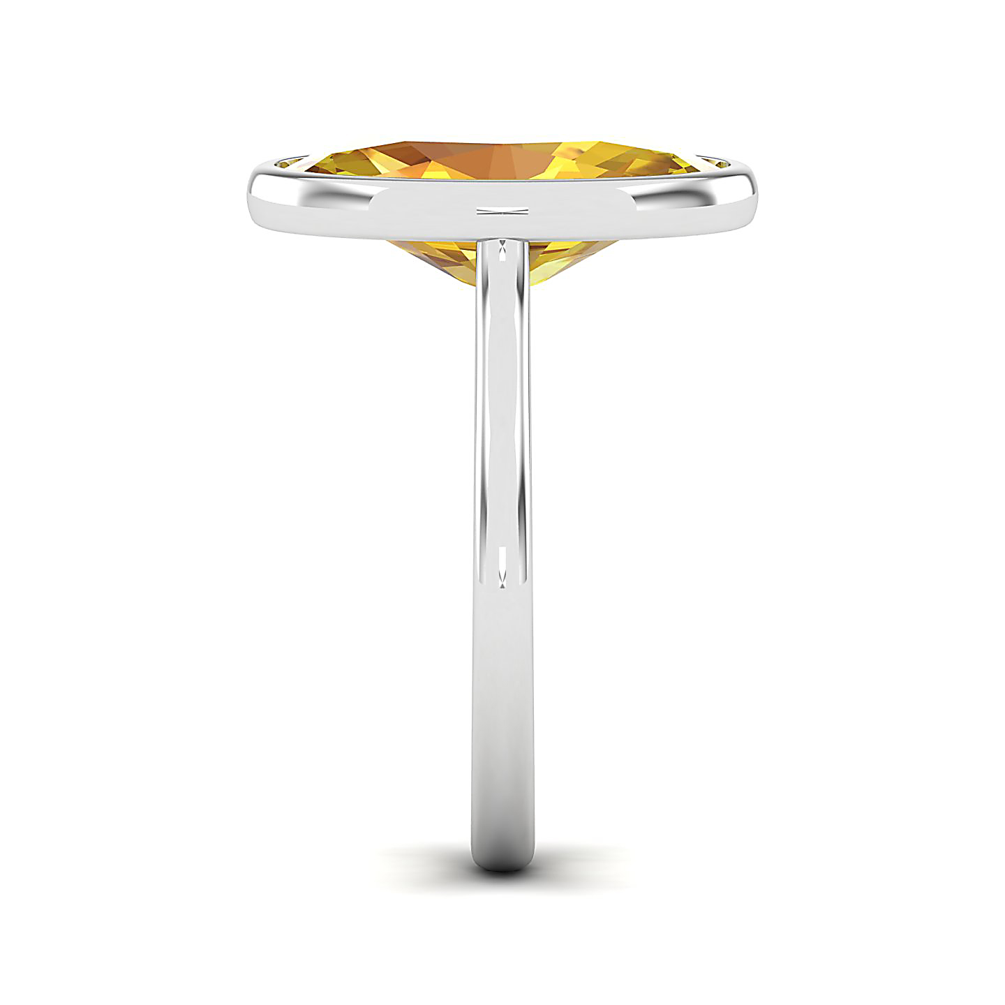 The Erudite Yellow Sapphire Gold Ring