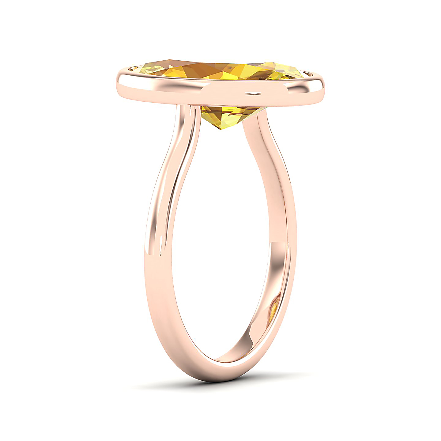 The Erudite Yellow Sapphire Gold Ring