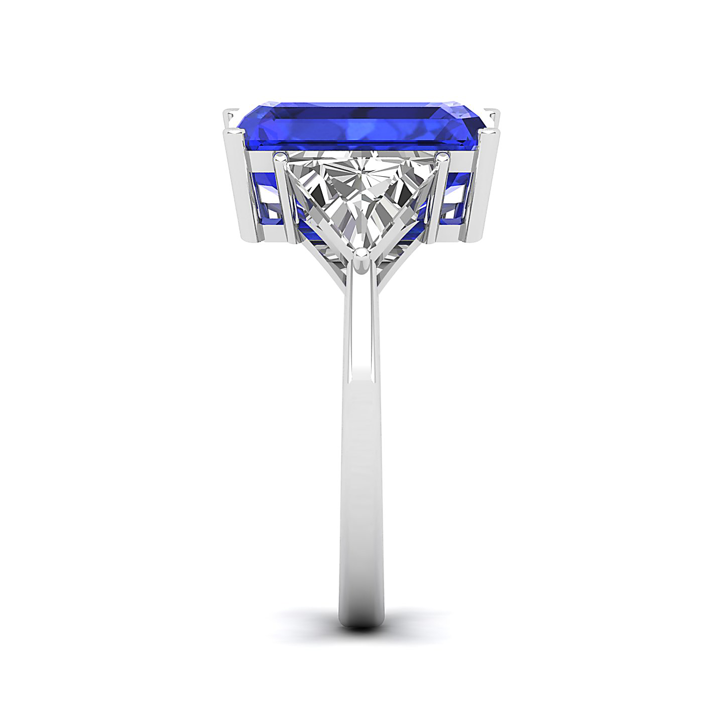 The Eternal Three Stone Tanzanite ring