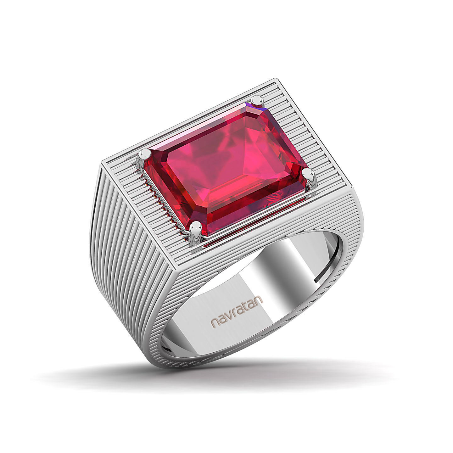 The Flaming Ruby Gold Ring