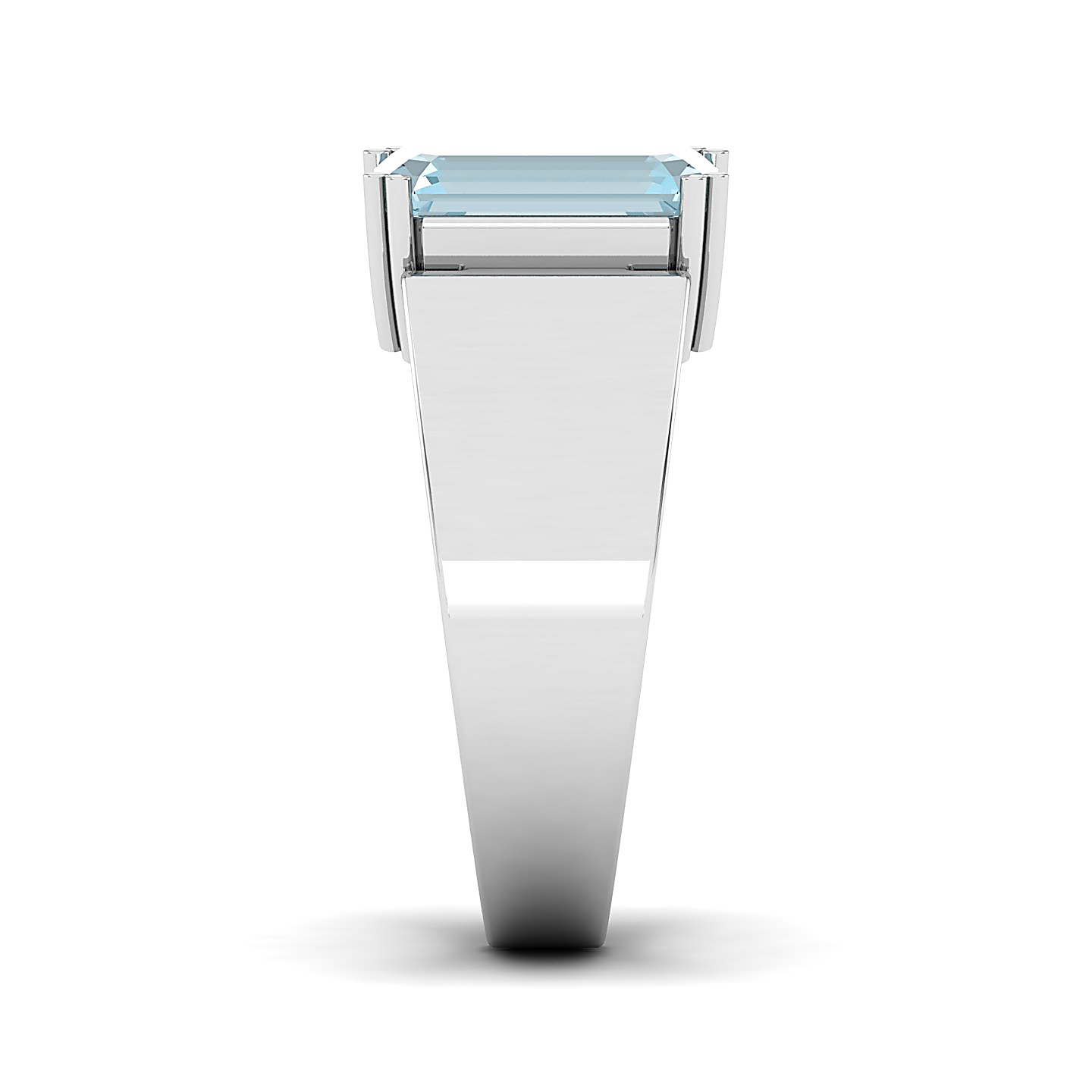 The Glorious Aquamarine Gold Ring