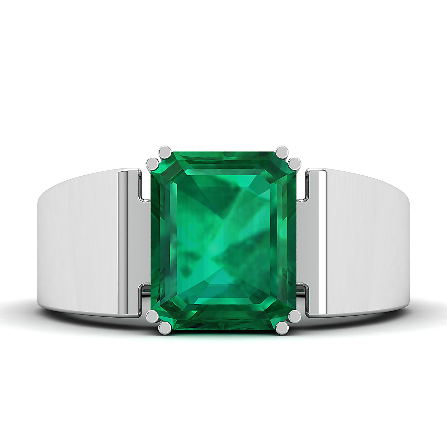 The Glorious Emerald Gold Ring