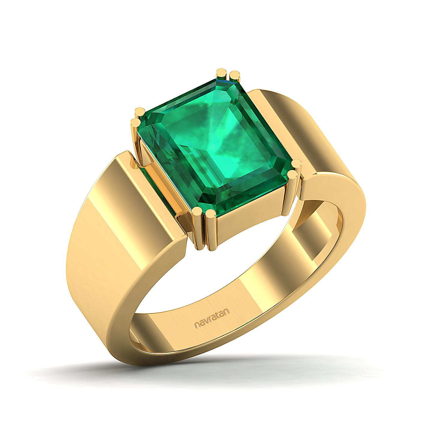 The Glorious Emerald Gold Ring