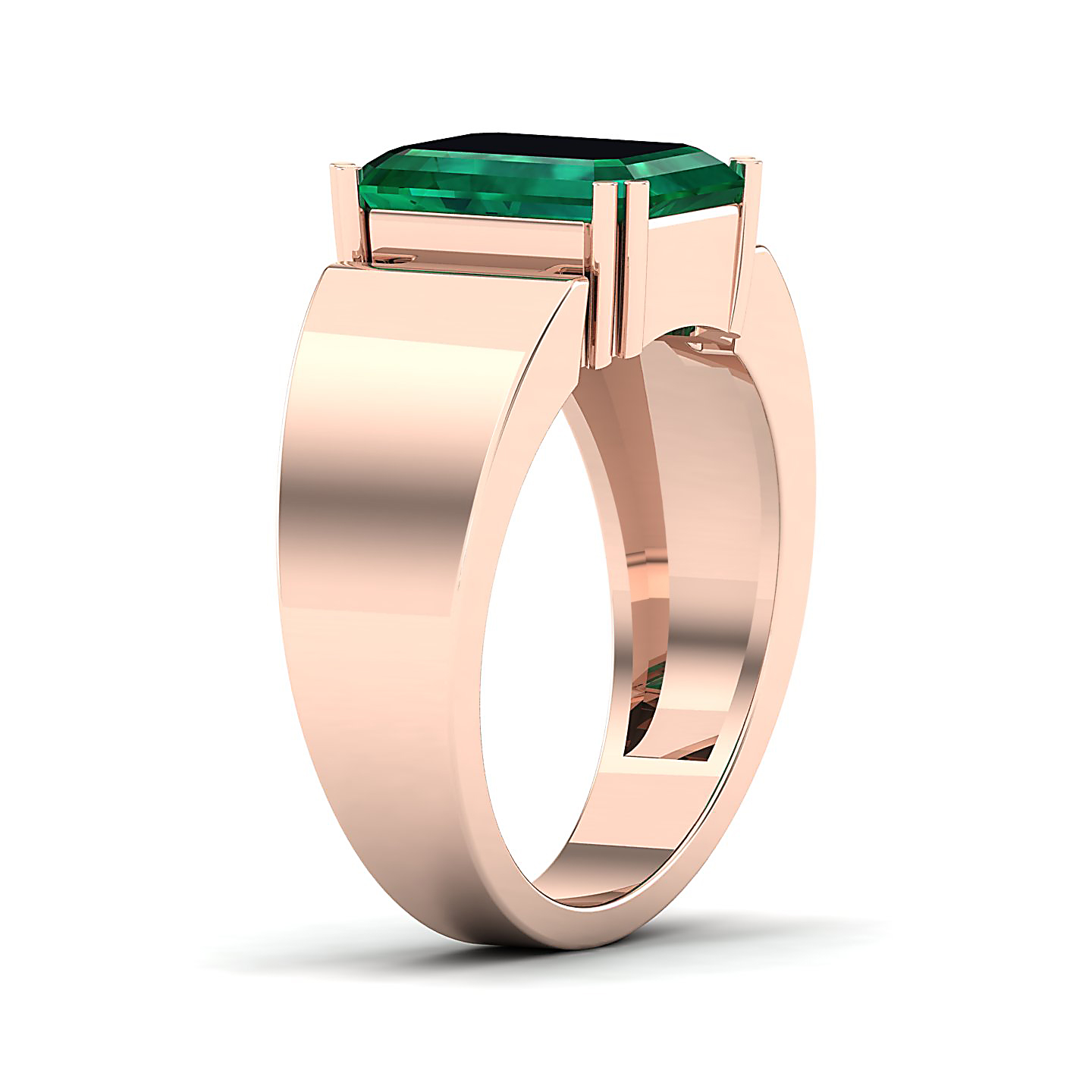 The Glorious Emerald Gold Ring