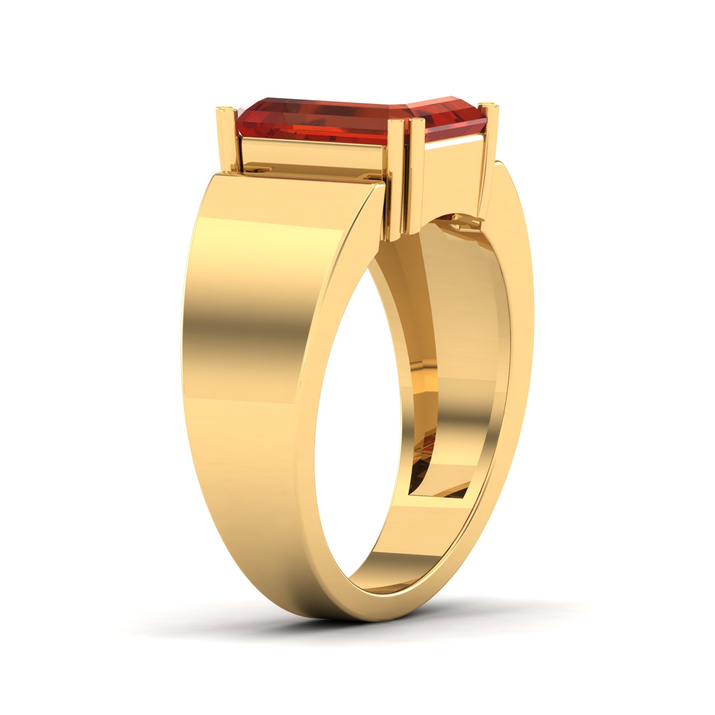 The Glorious Hessonite Gold Ring