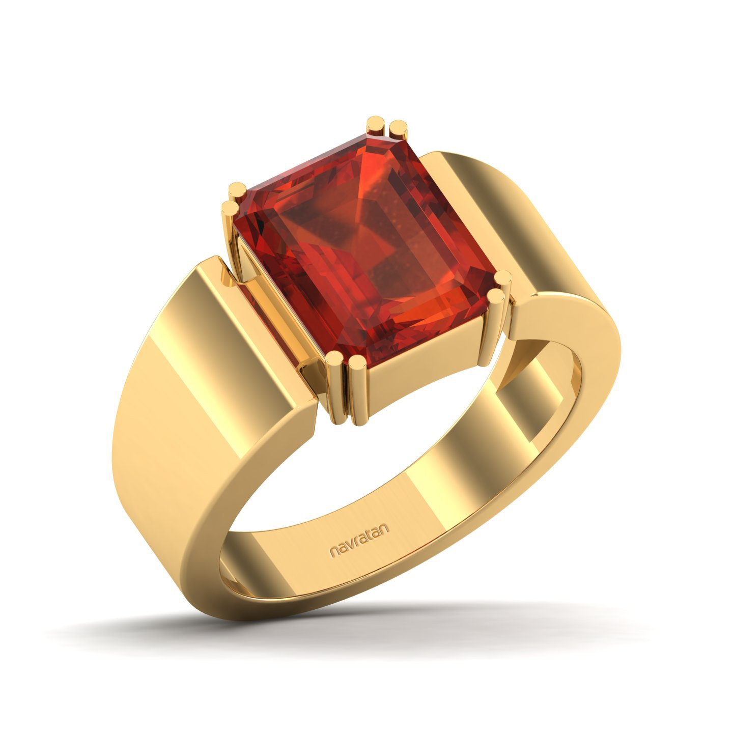 The Glorious Hessonite Gold Ring