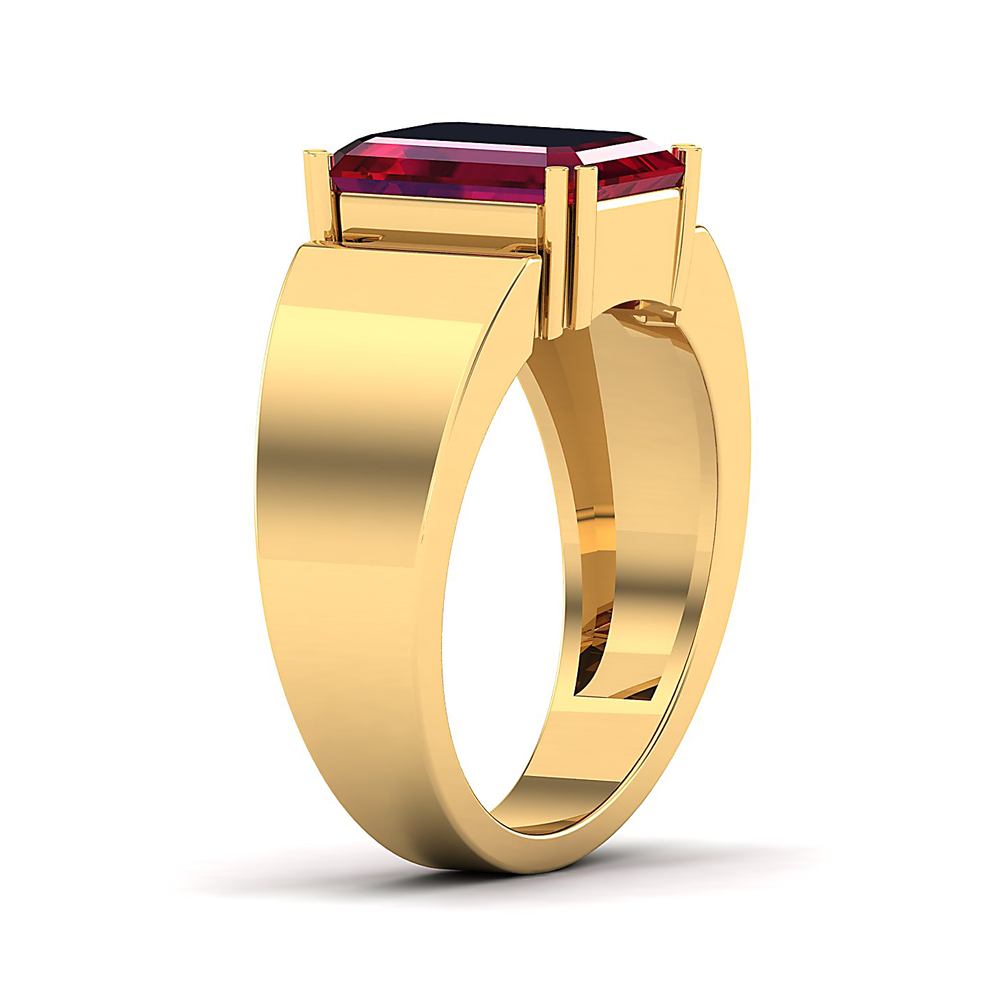 The Glorious Ruby Gold Ring