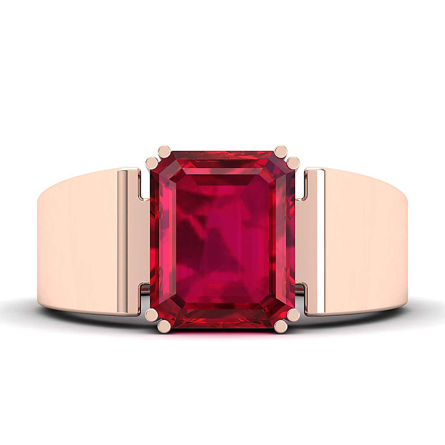 The Glorious Ruby Gold Ring