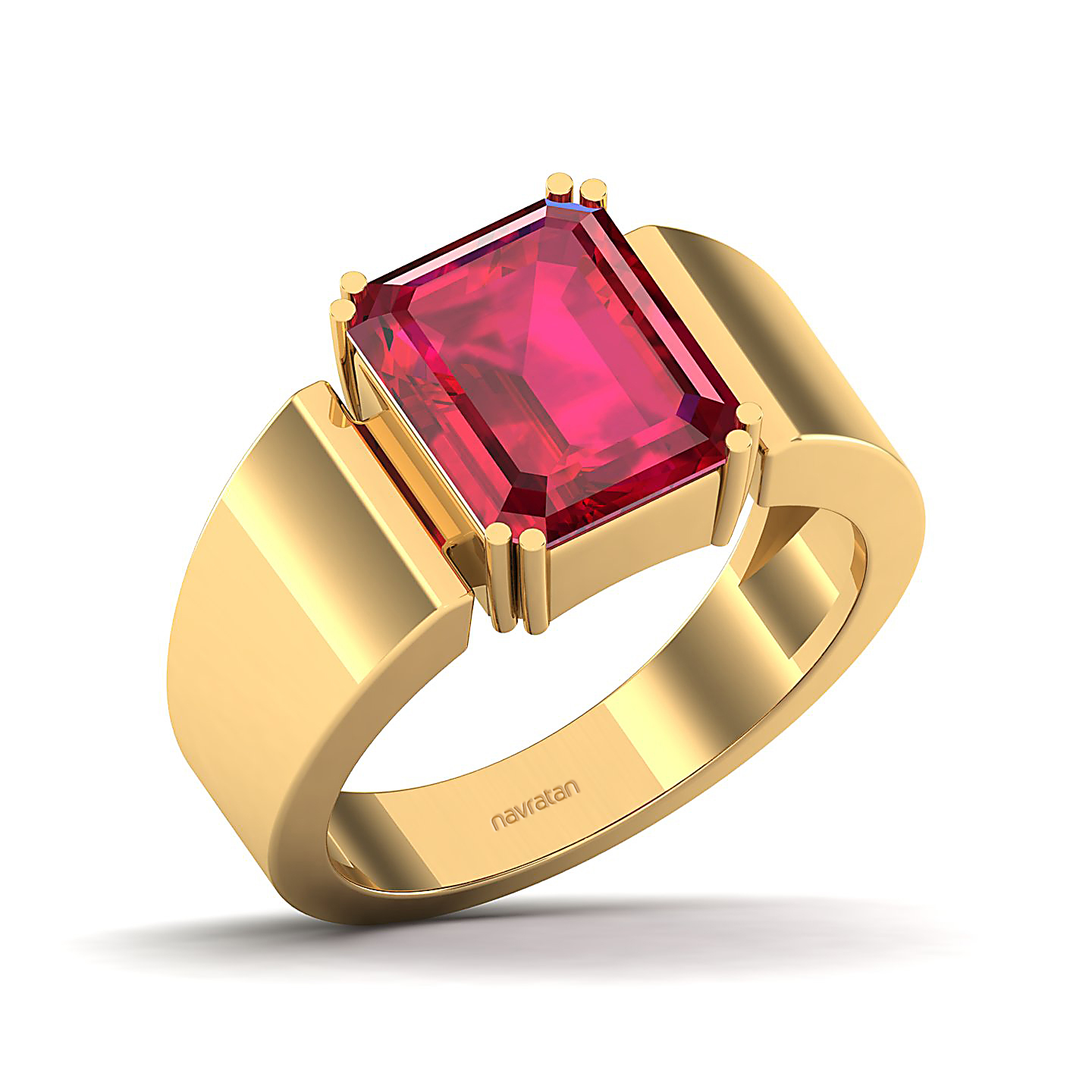 The Glorious Ruby Gold Ring