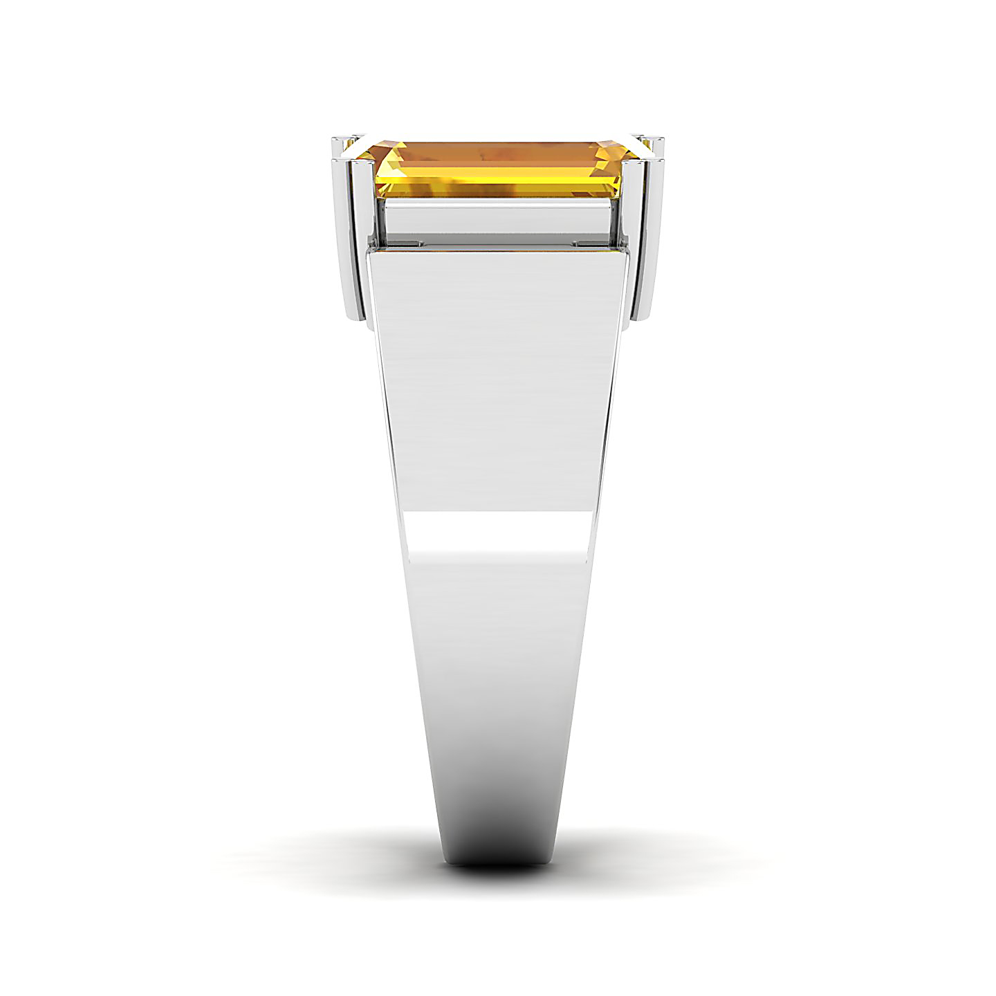 The Glorious Yellow Sapphire Gold Ring
