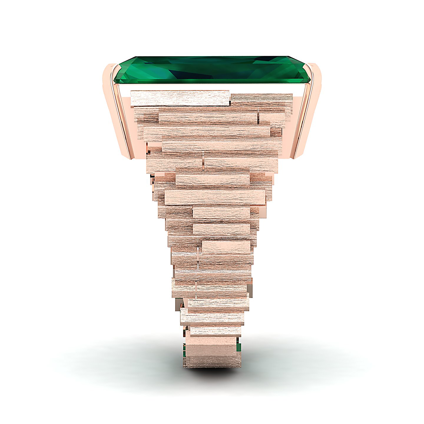 The Herculean Emerald Gold Ring