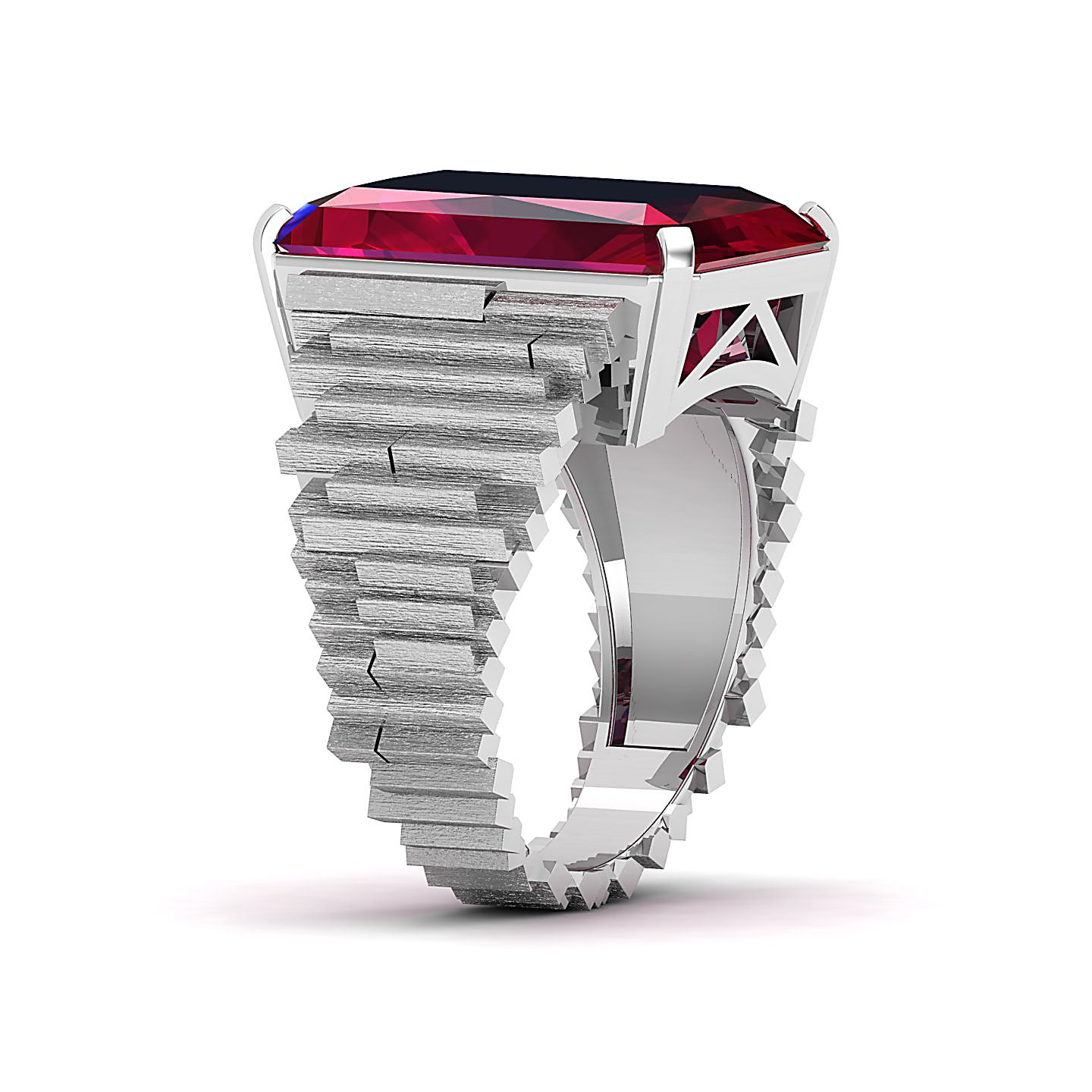 The Herculean Ruby Gold Ring
