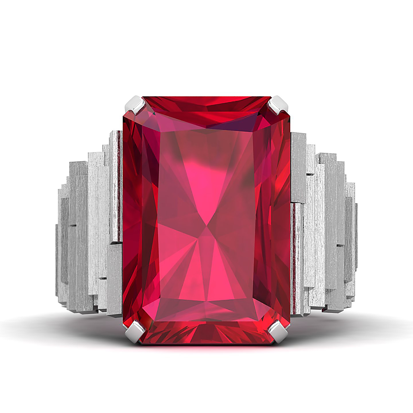 The Herculean Ruby Gold Ring