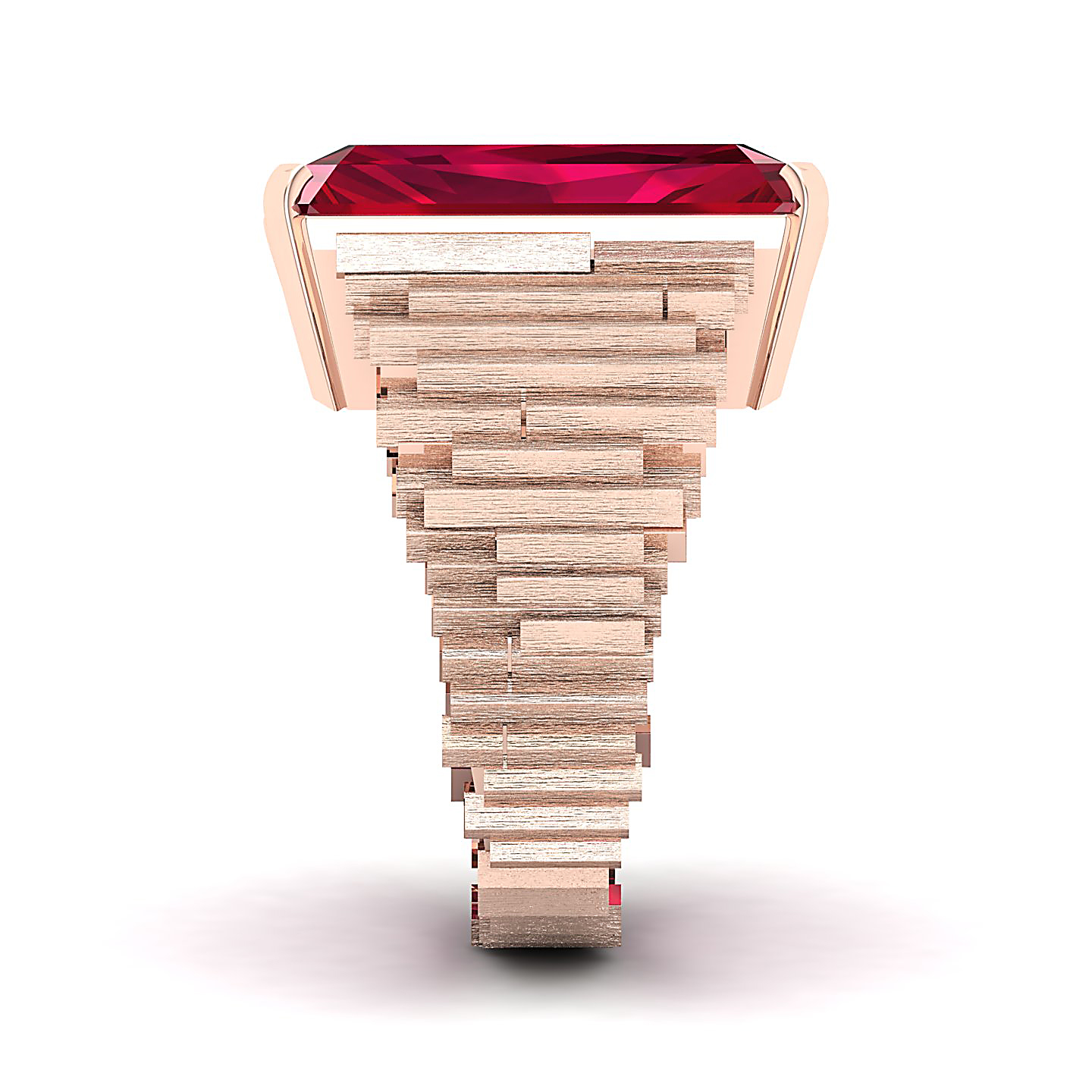 The Herculean Ruby Gold Ring