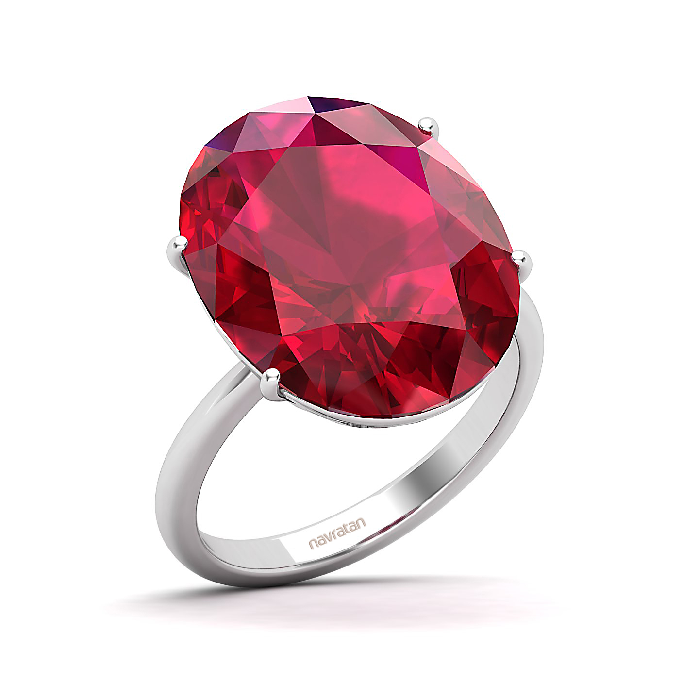 The Minimalistic Ruby Gold Ring