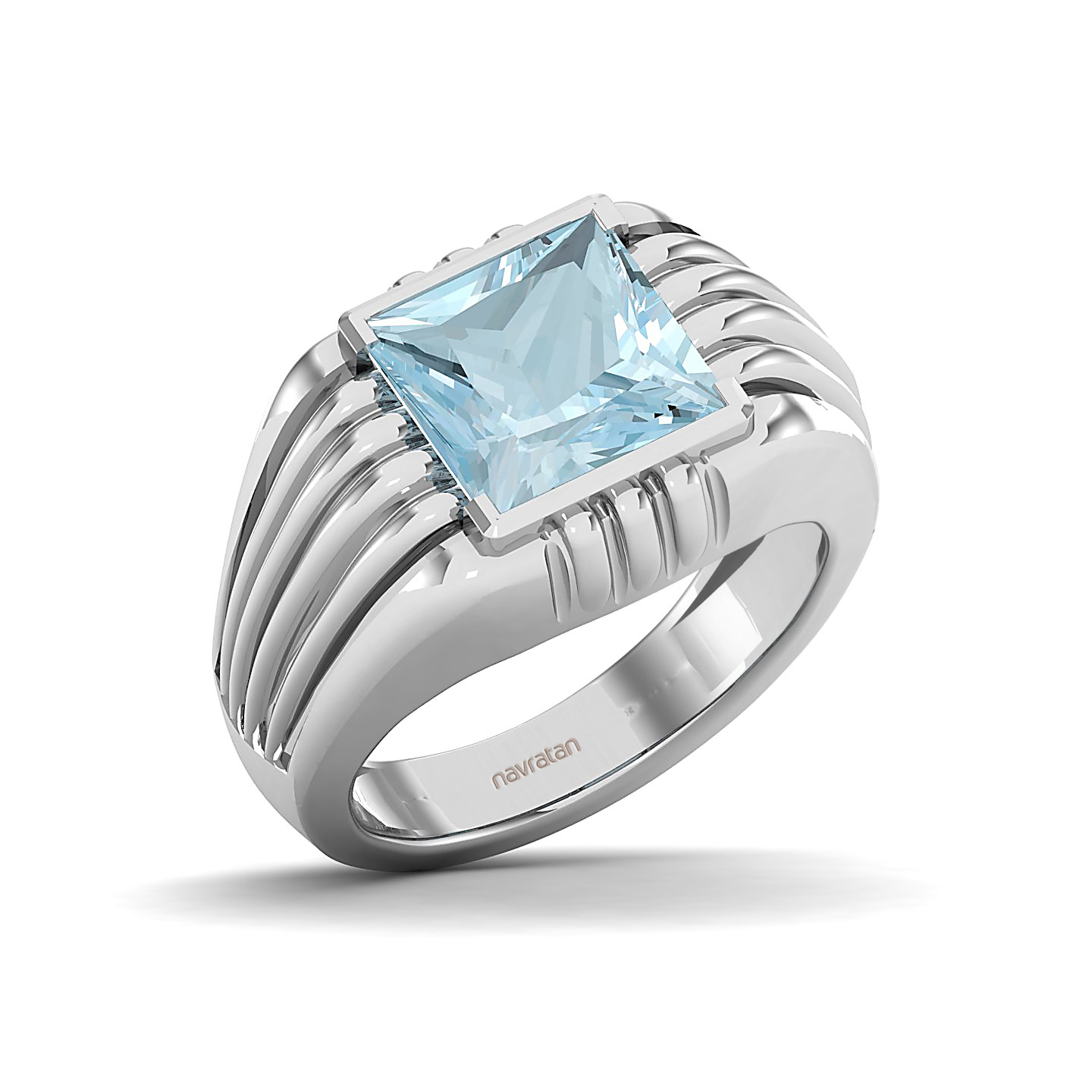 The Monumental Aquamarine Gold Ring