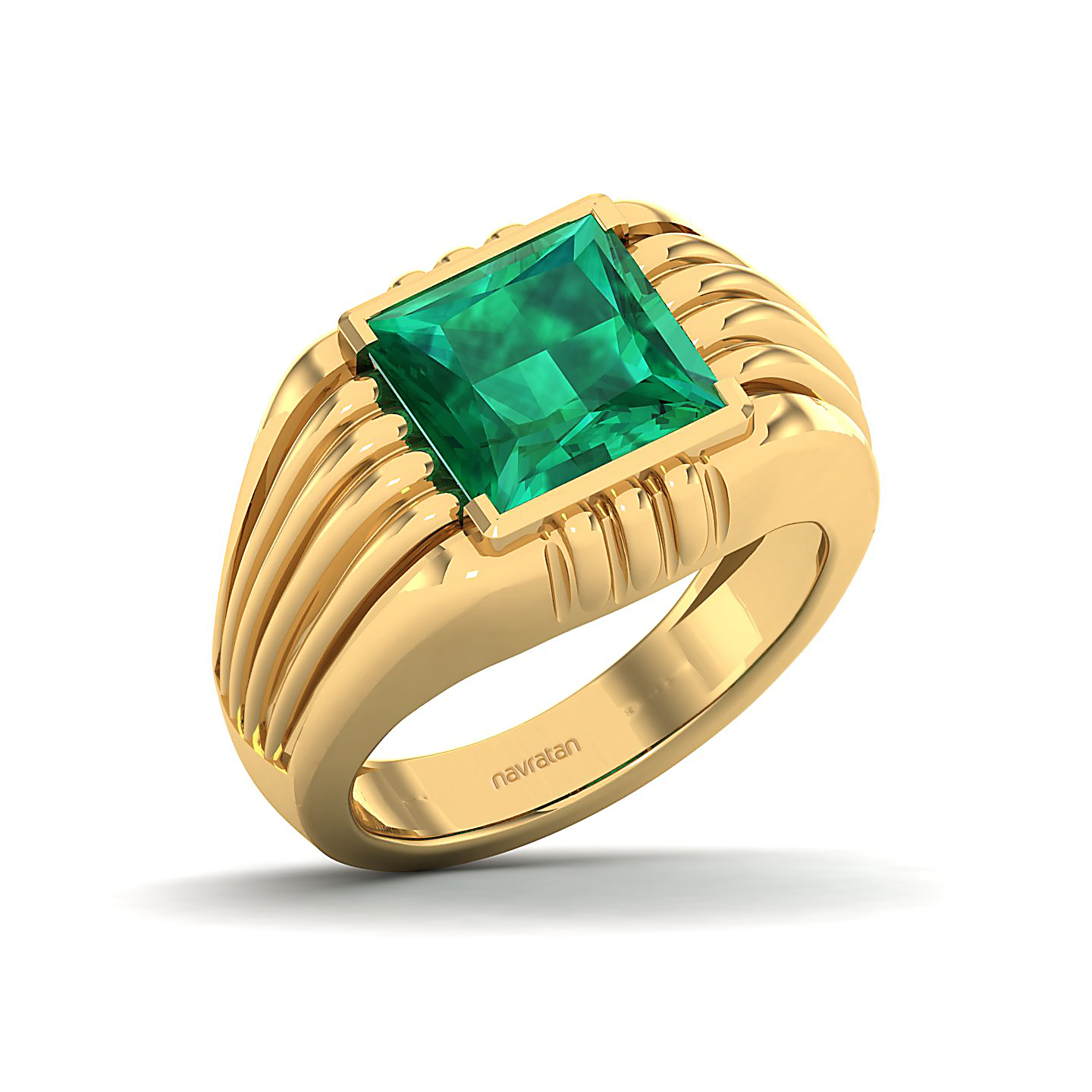 The Monumental Emerald Gold Ring