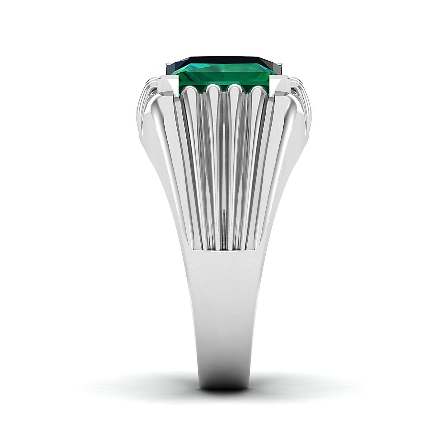 The Monumental Emerald Gold Ring