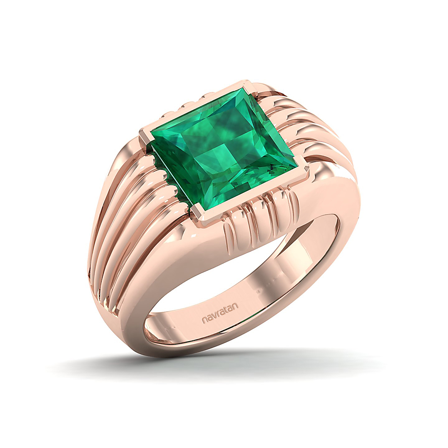 The Monumental Emerald Gold Ring