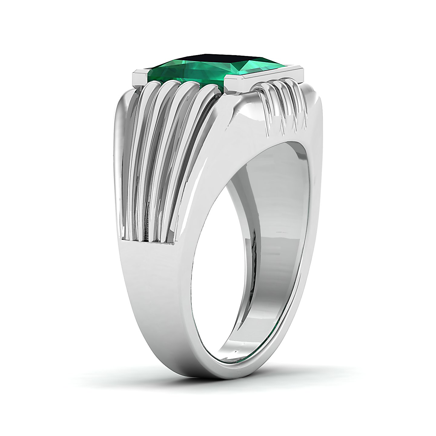 The Monumental Emerald Gold Ring