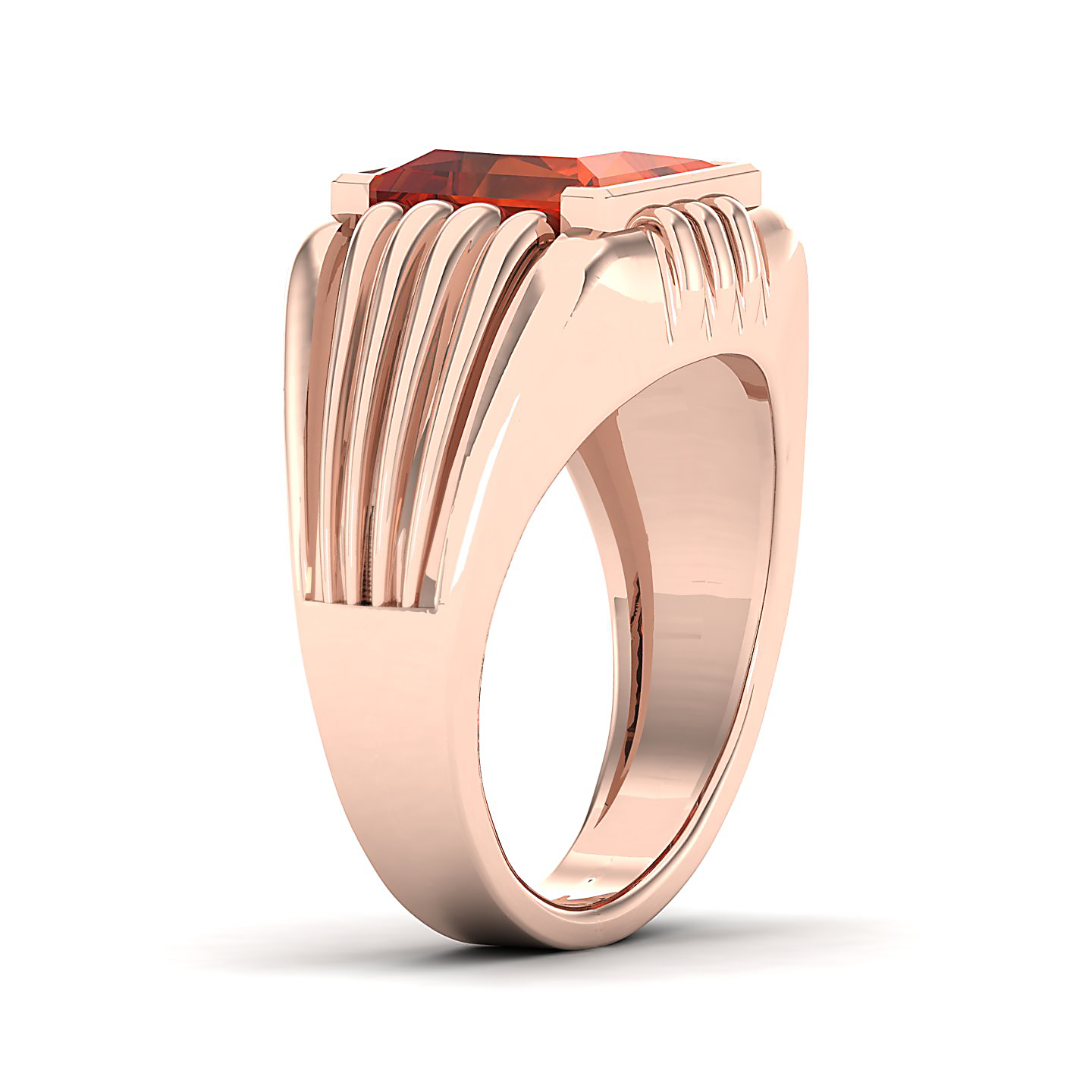 The Monumental Hessonite Gold Ring