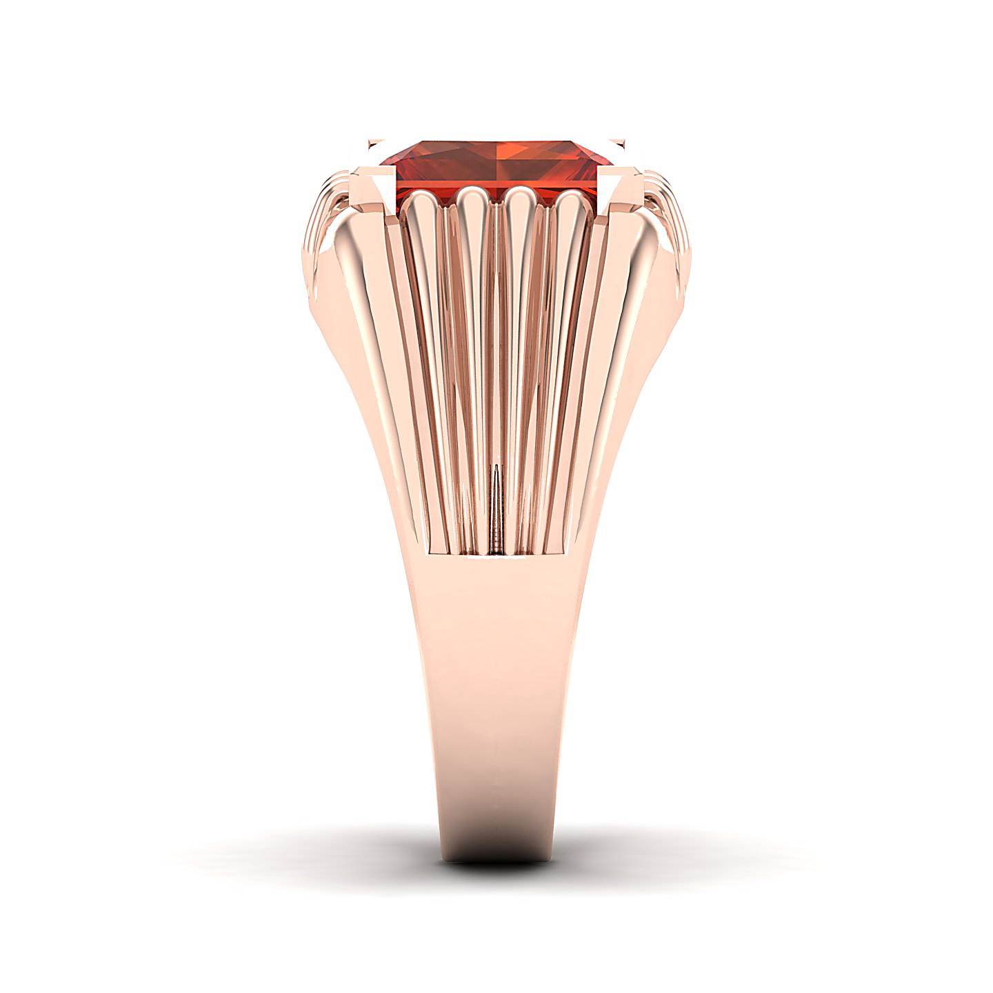 The Monumental Hessonite Gold Ring