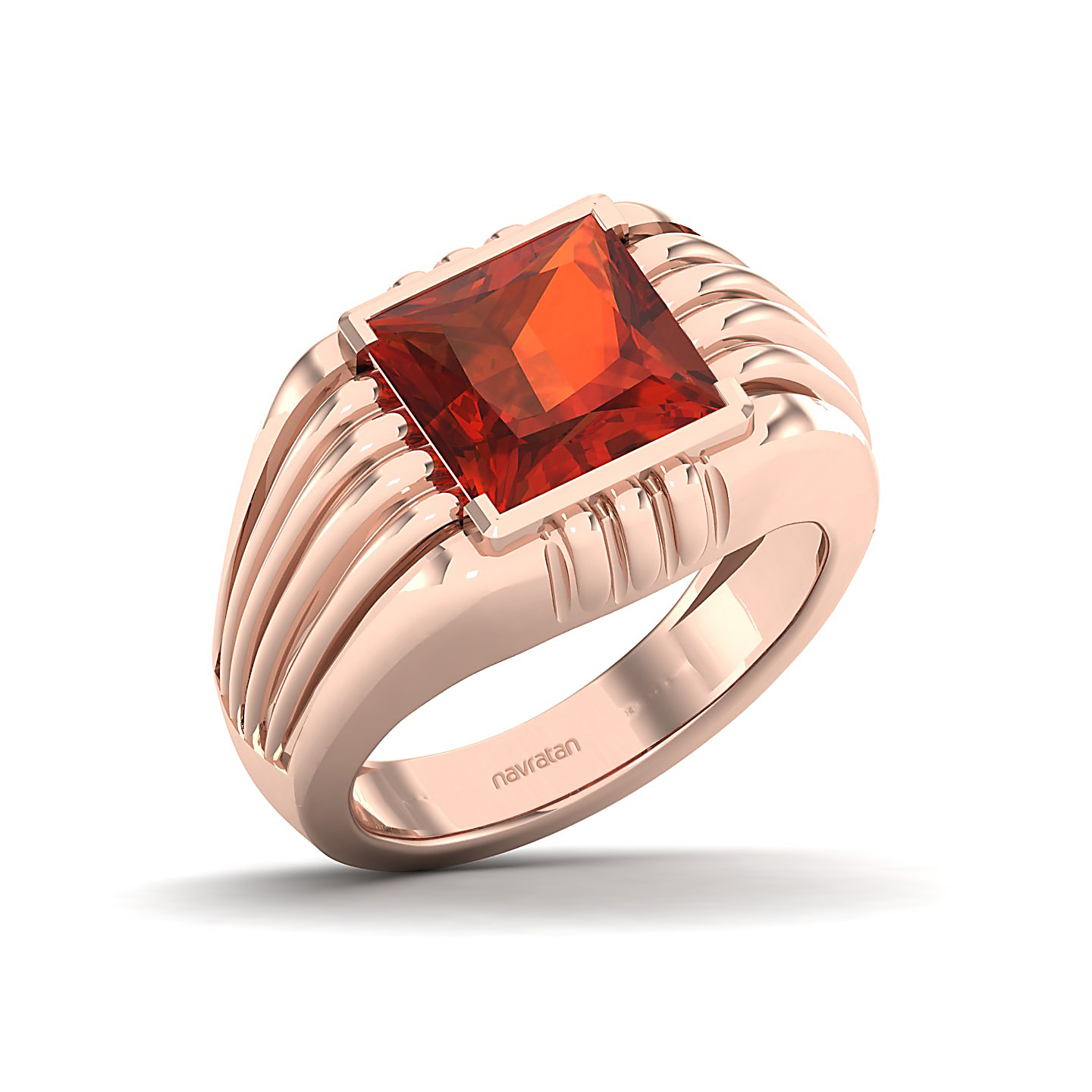 The Monumental Hessonite Gold Ring