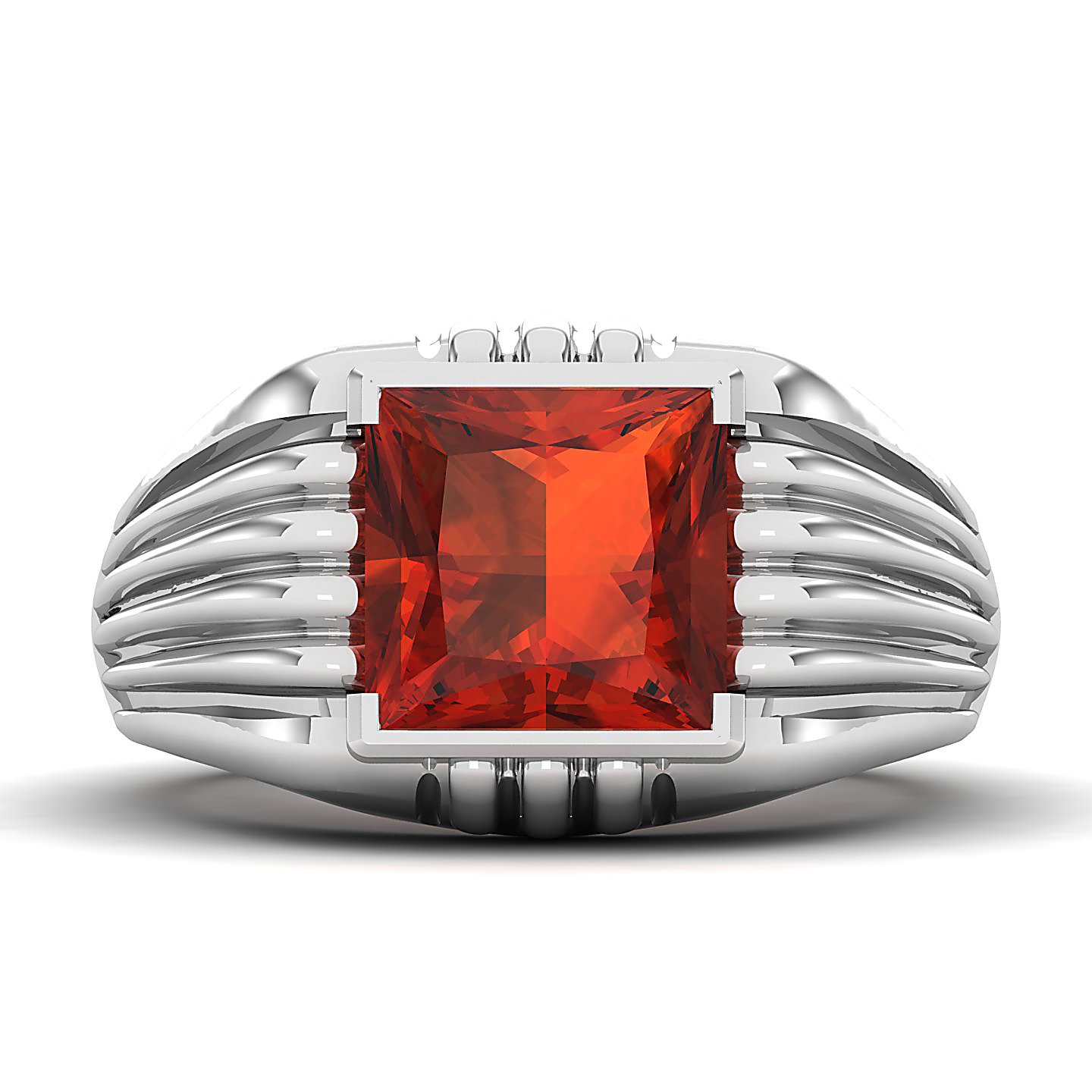 The Monumental Hessonite Gold Ring