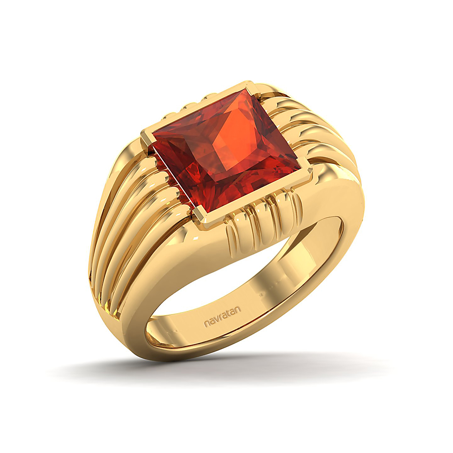 The Monumental Hessonite Gold Ring