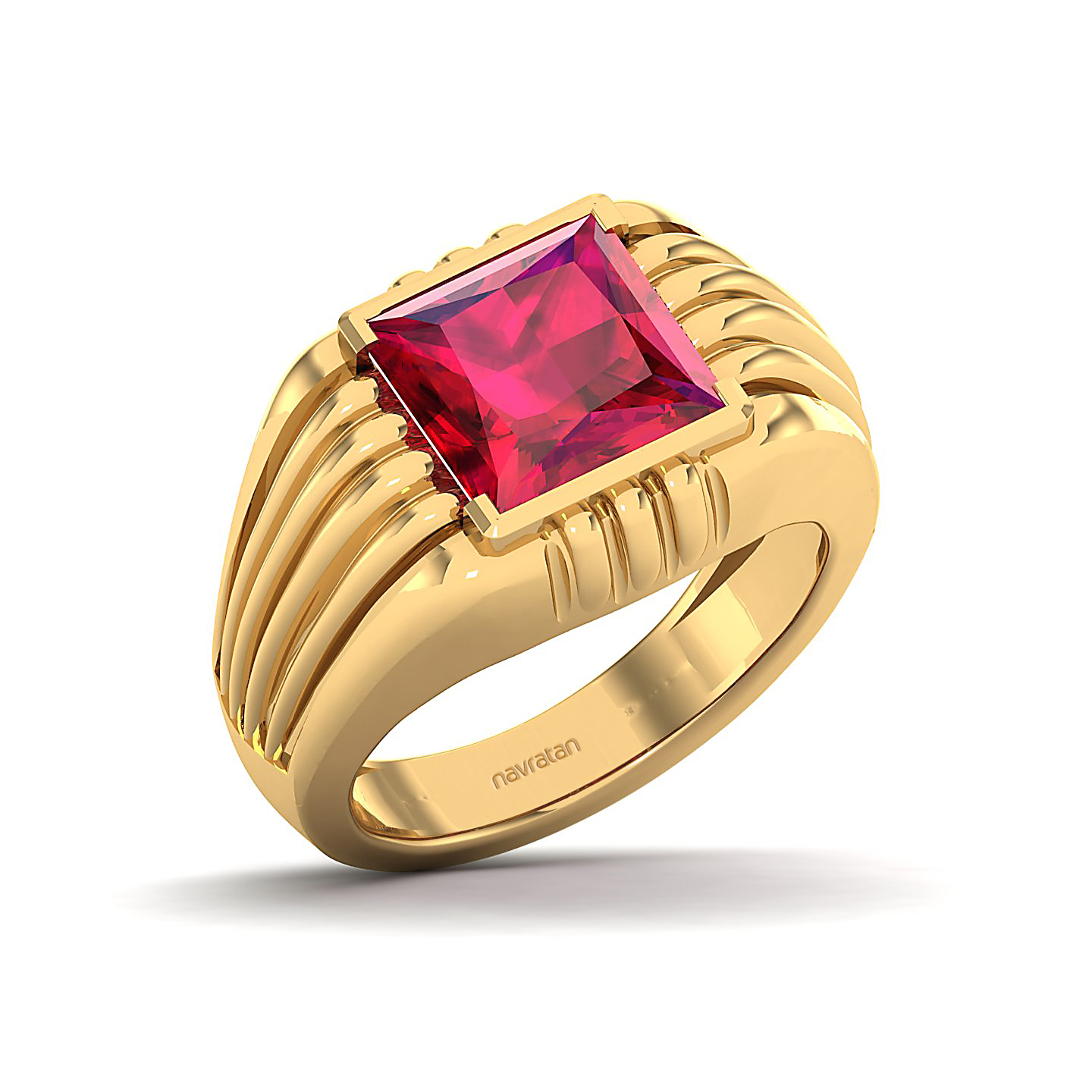 The Monumental Ruby Gold Ring
