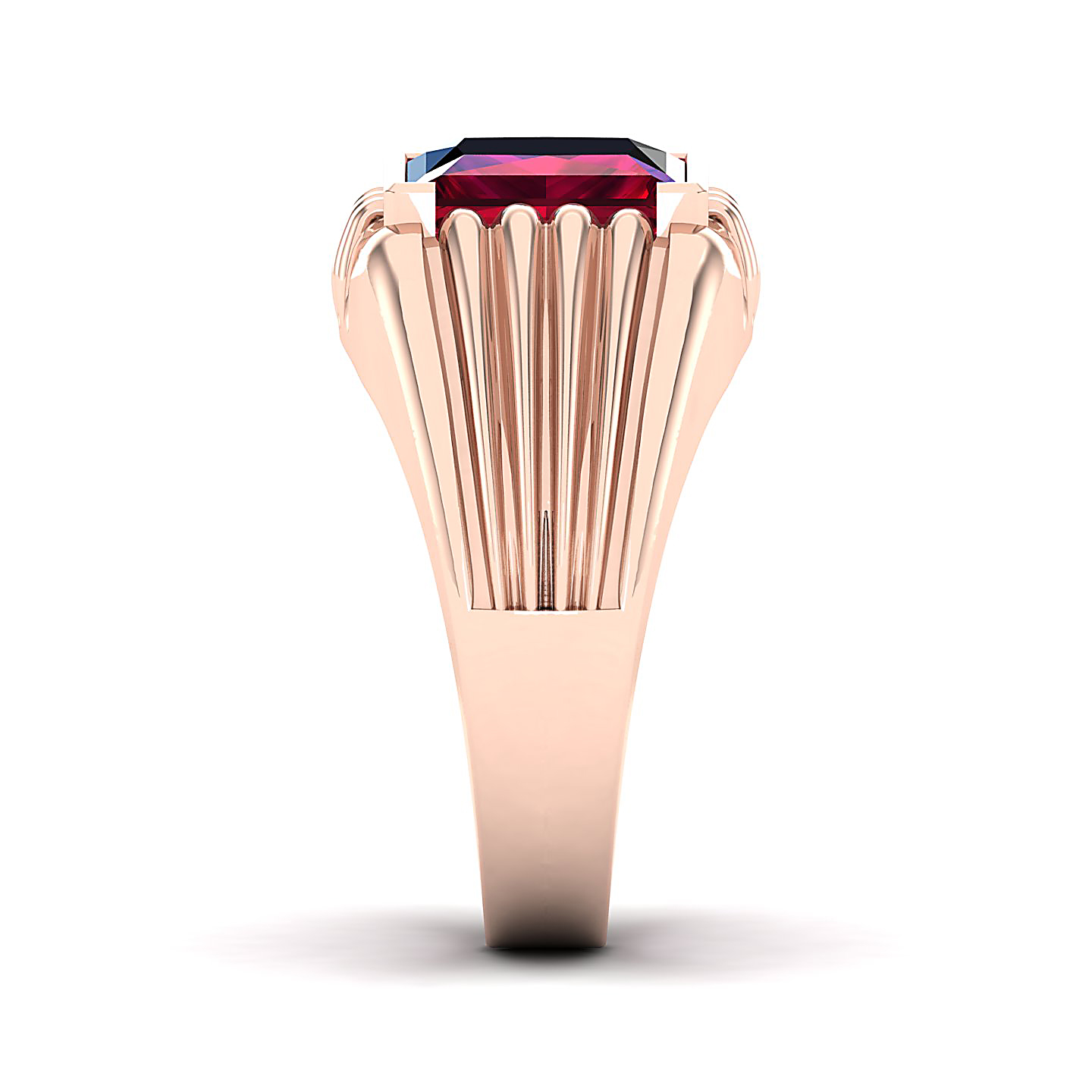 The Monumental Ruby Gold Ring