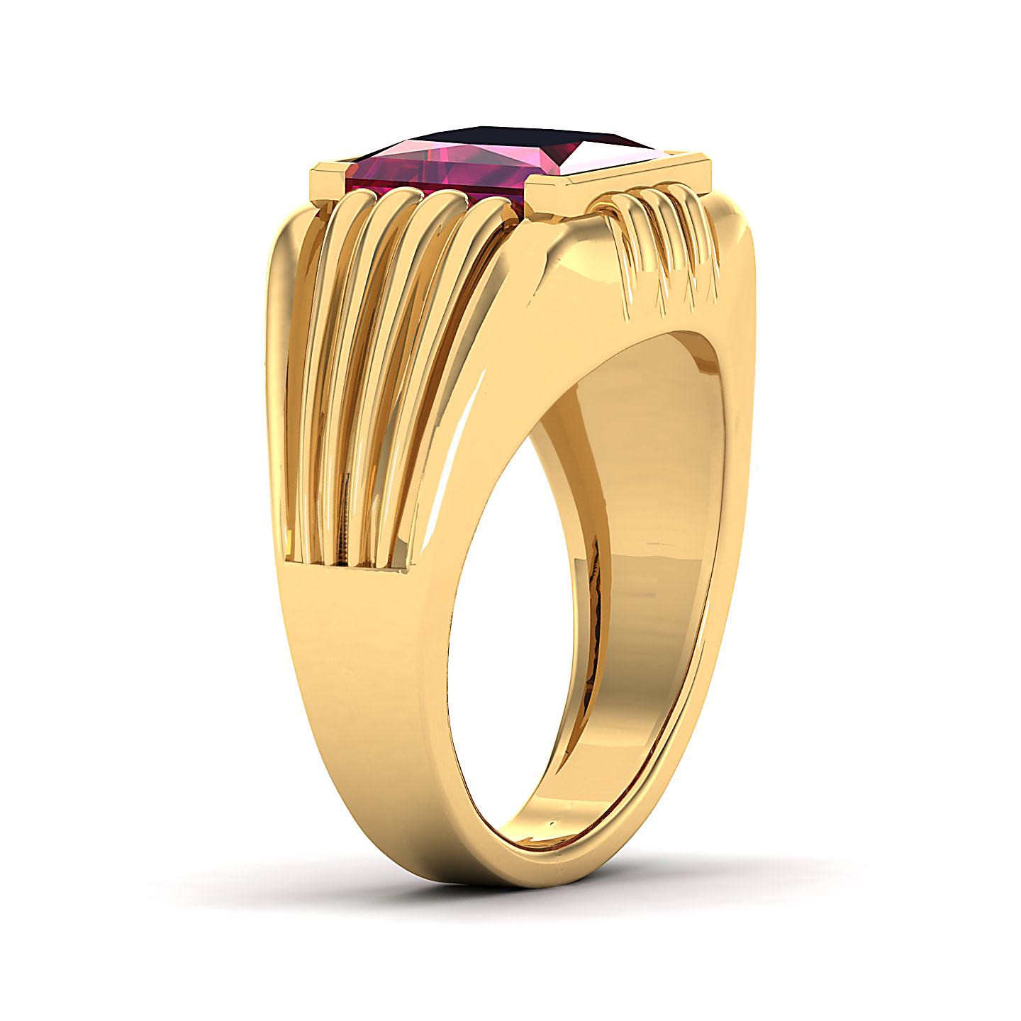 The Monumental Ruby Gold Ring