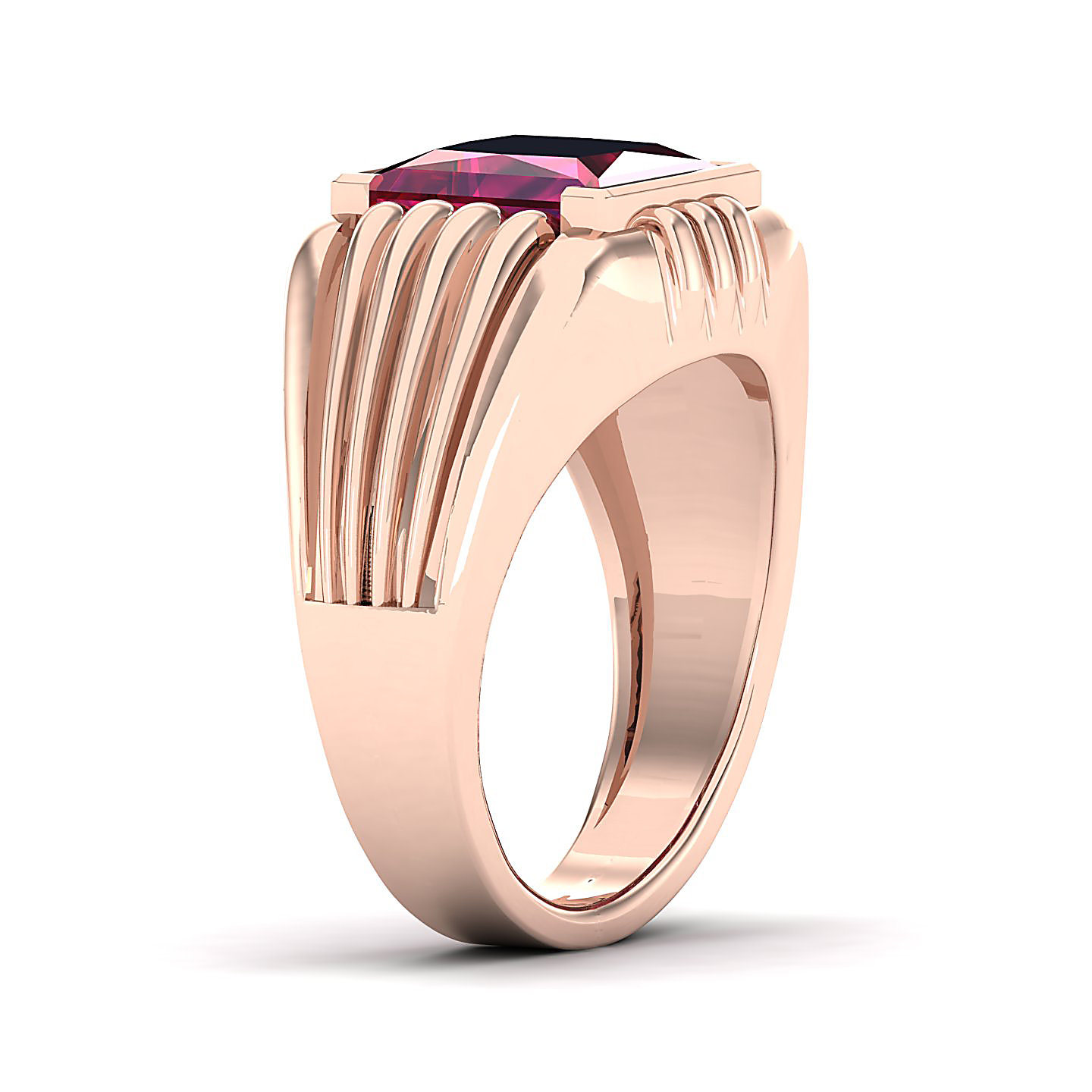 The Monumental Ruby Gold Ring