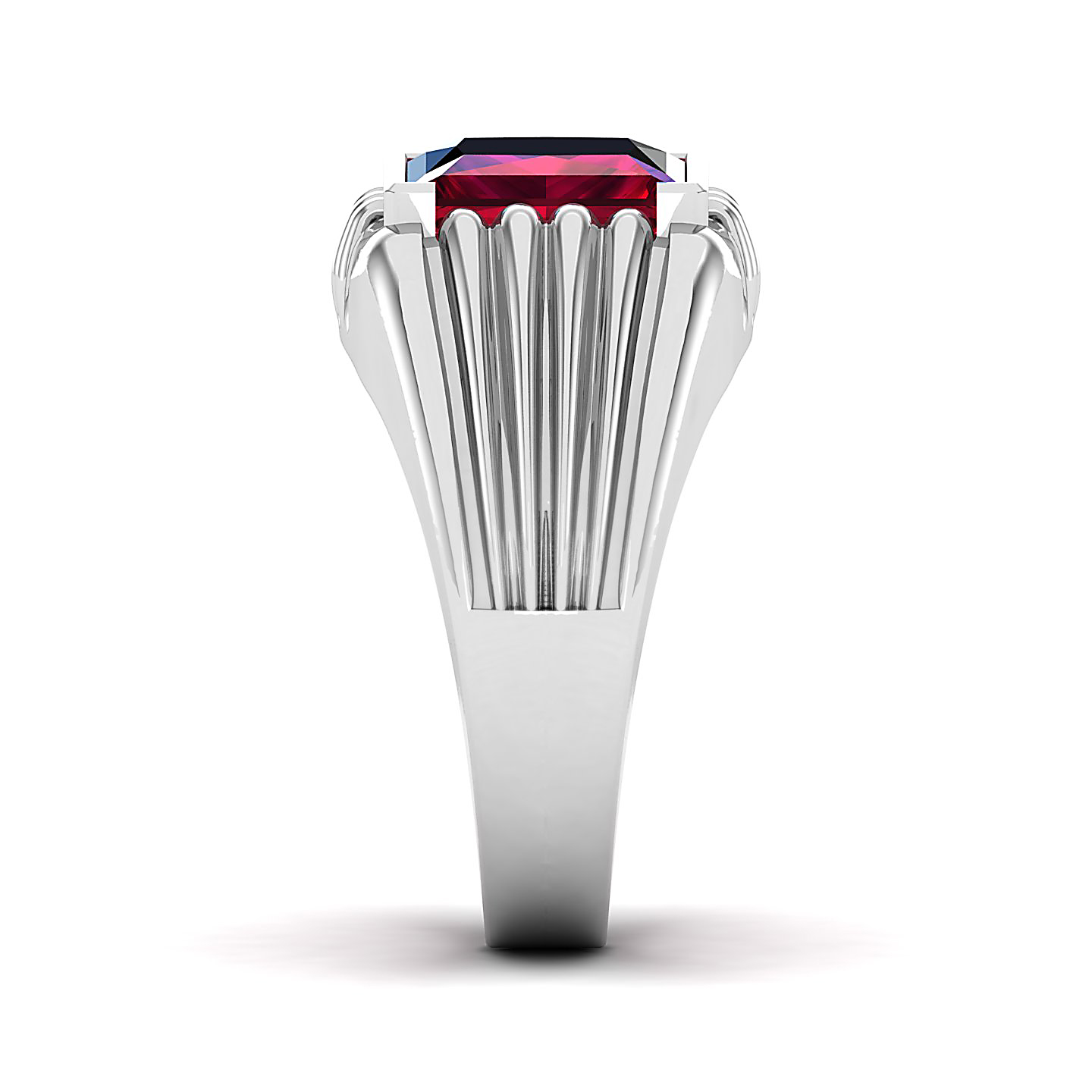 The Monumental Ruby Gold Ring