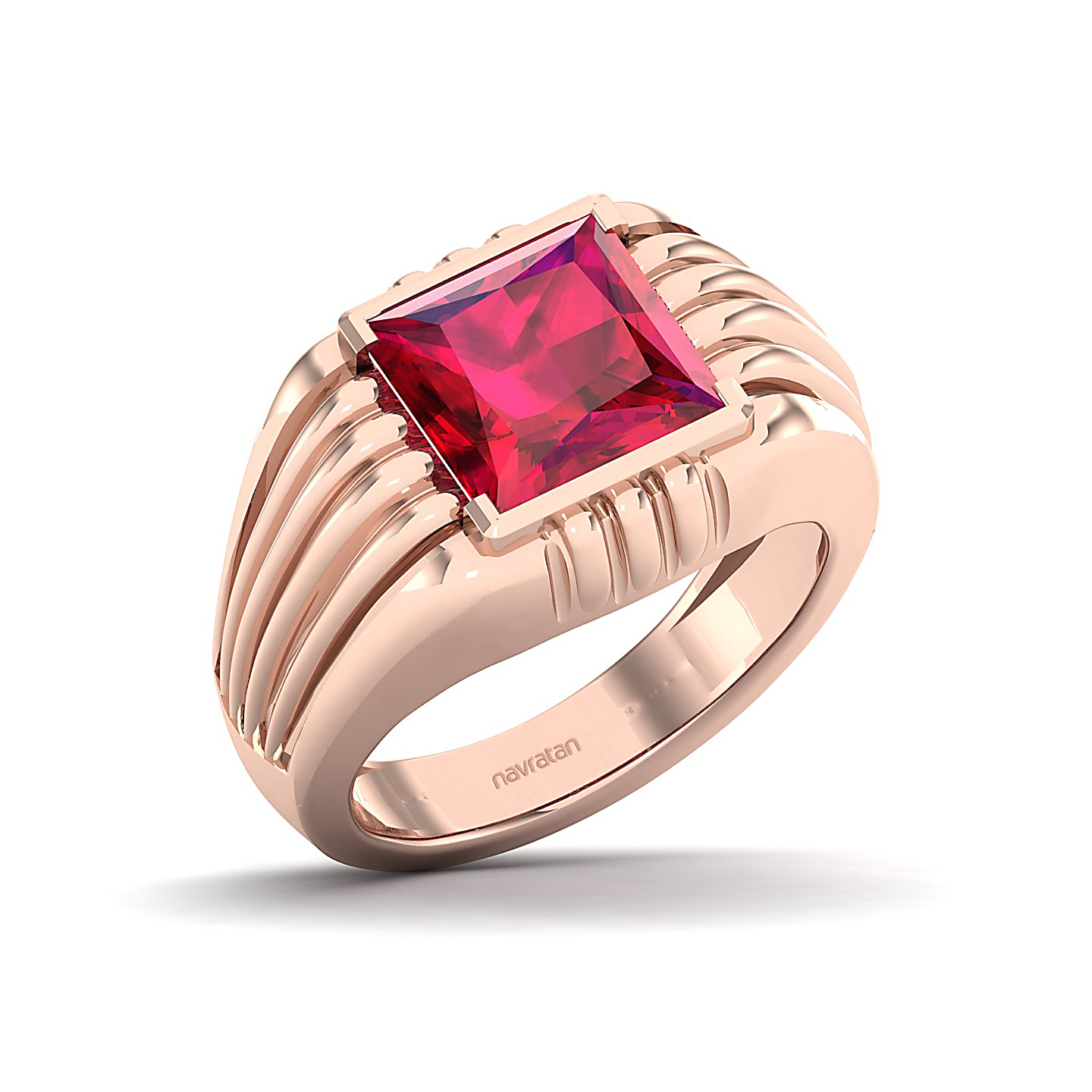 The Monumental Ruby Gold Ring