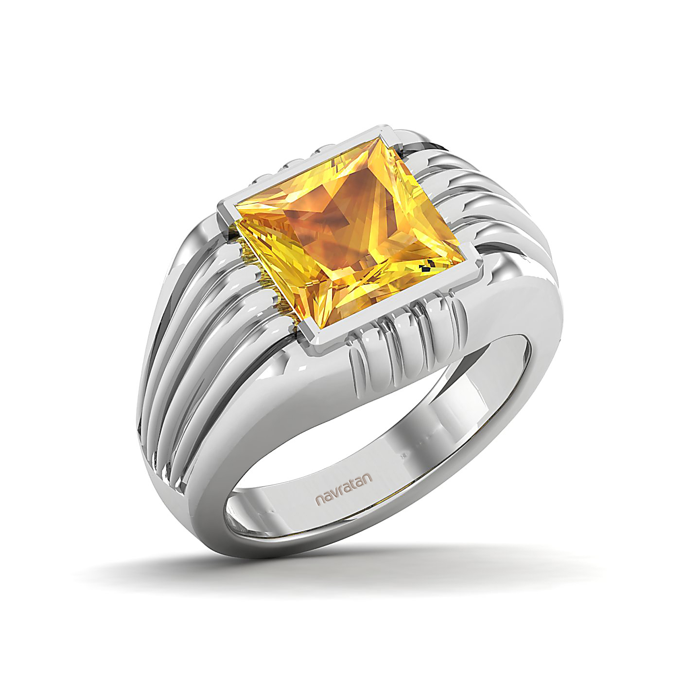 The Monumental Yellow Sapphire Gold Ring