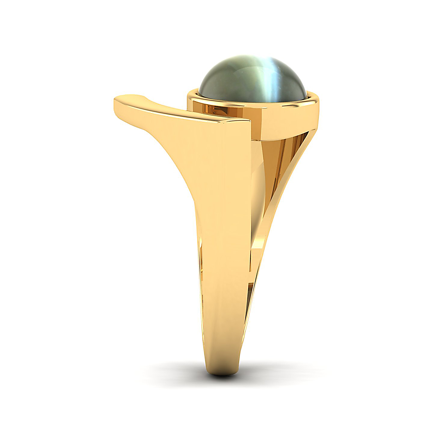 The Passionate Cat's Eye Open Ring