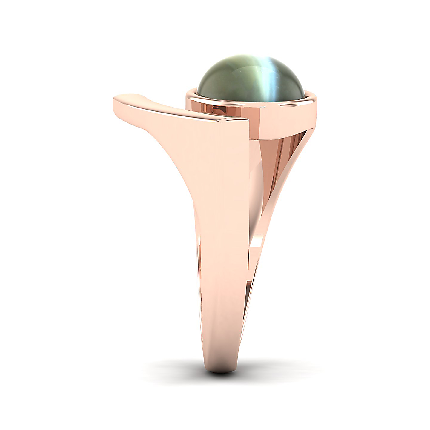 The Passionate Cat's Eye Open Ring