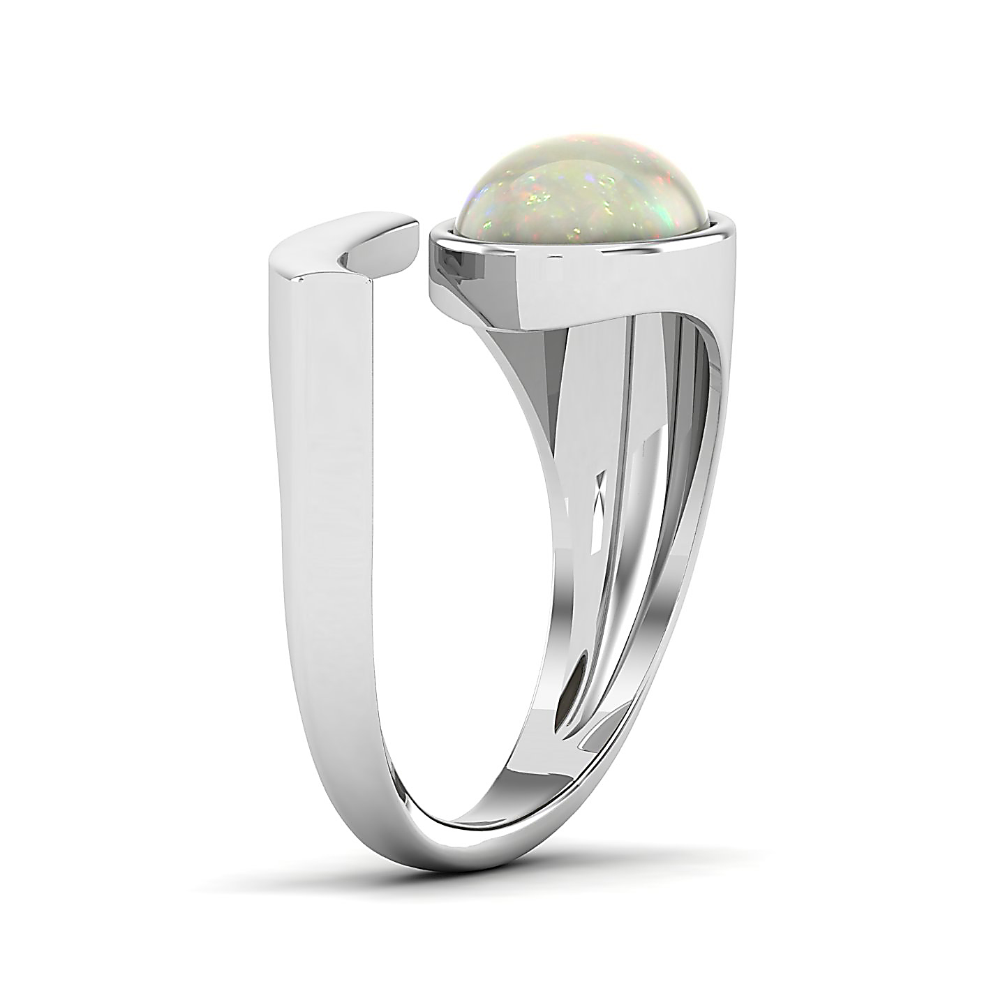 The Passionate Opal Open Ring