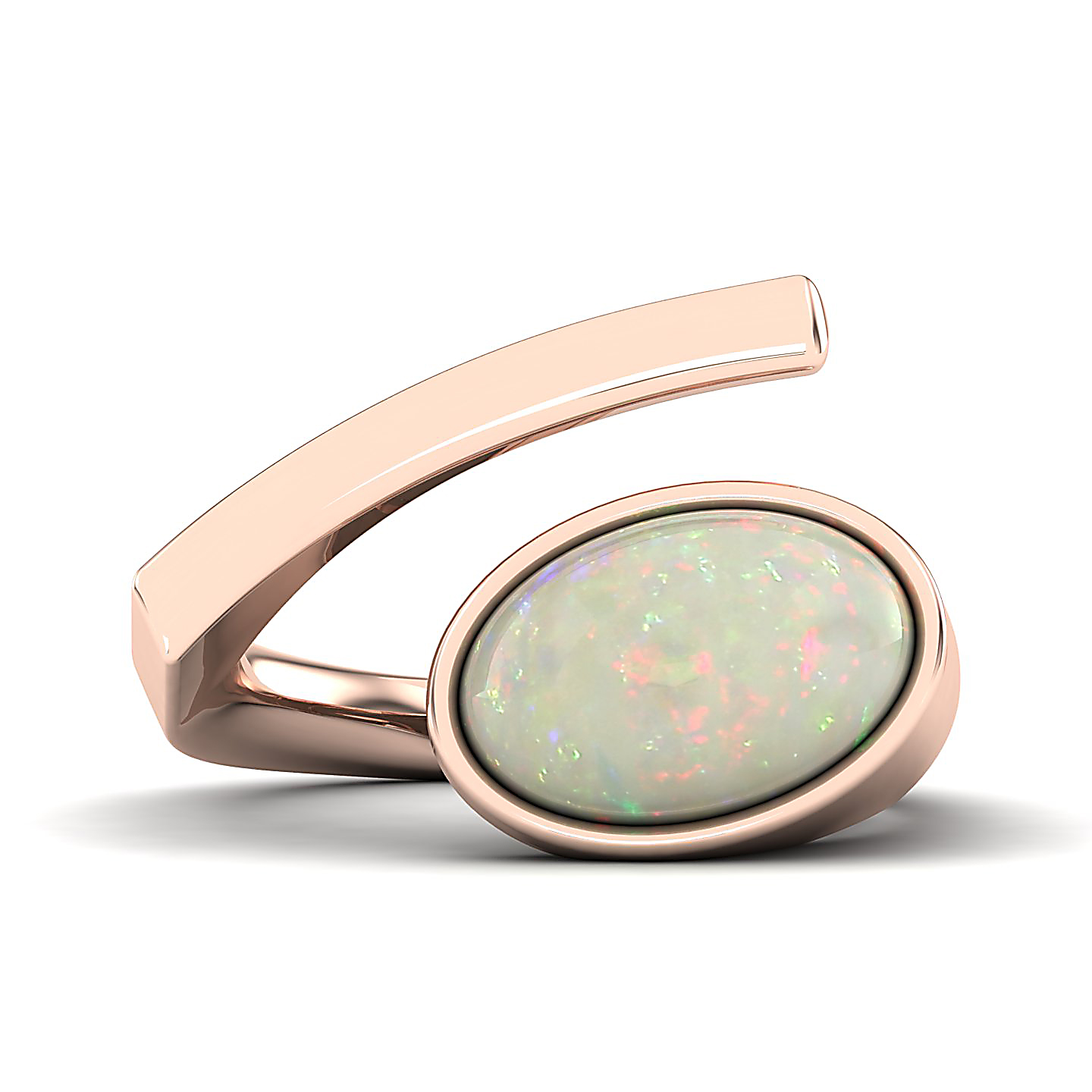 The Passionate Opal Open Ring