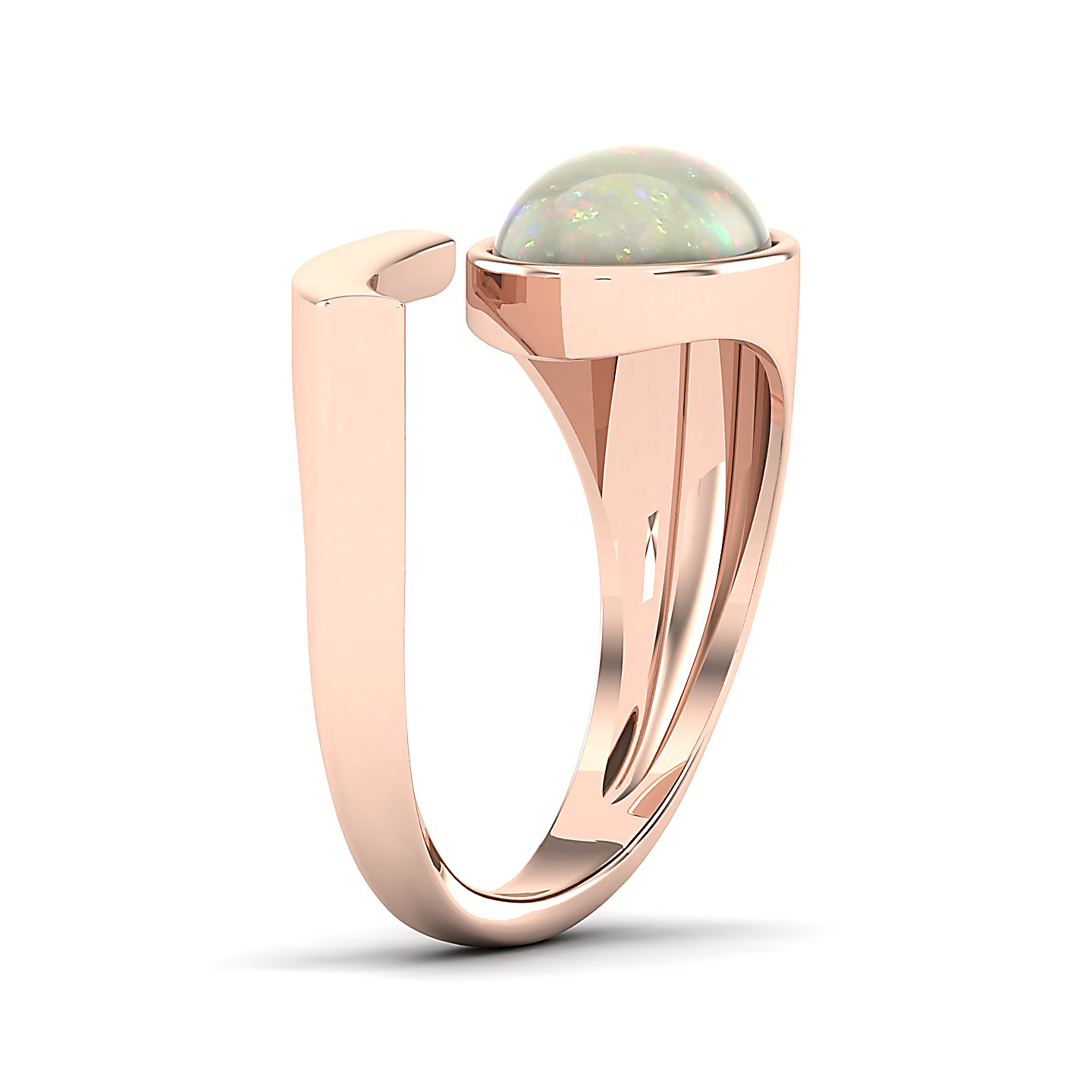 The Passionate Opal Open Ring