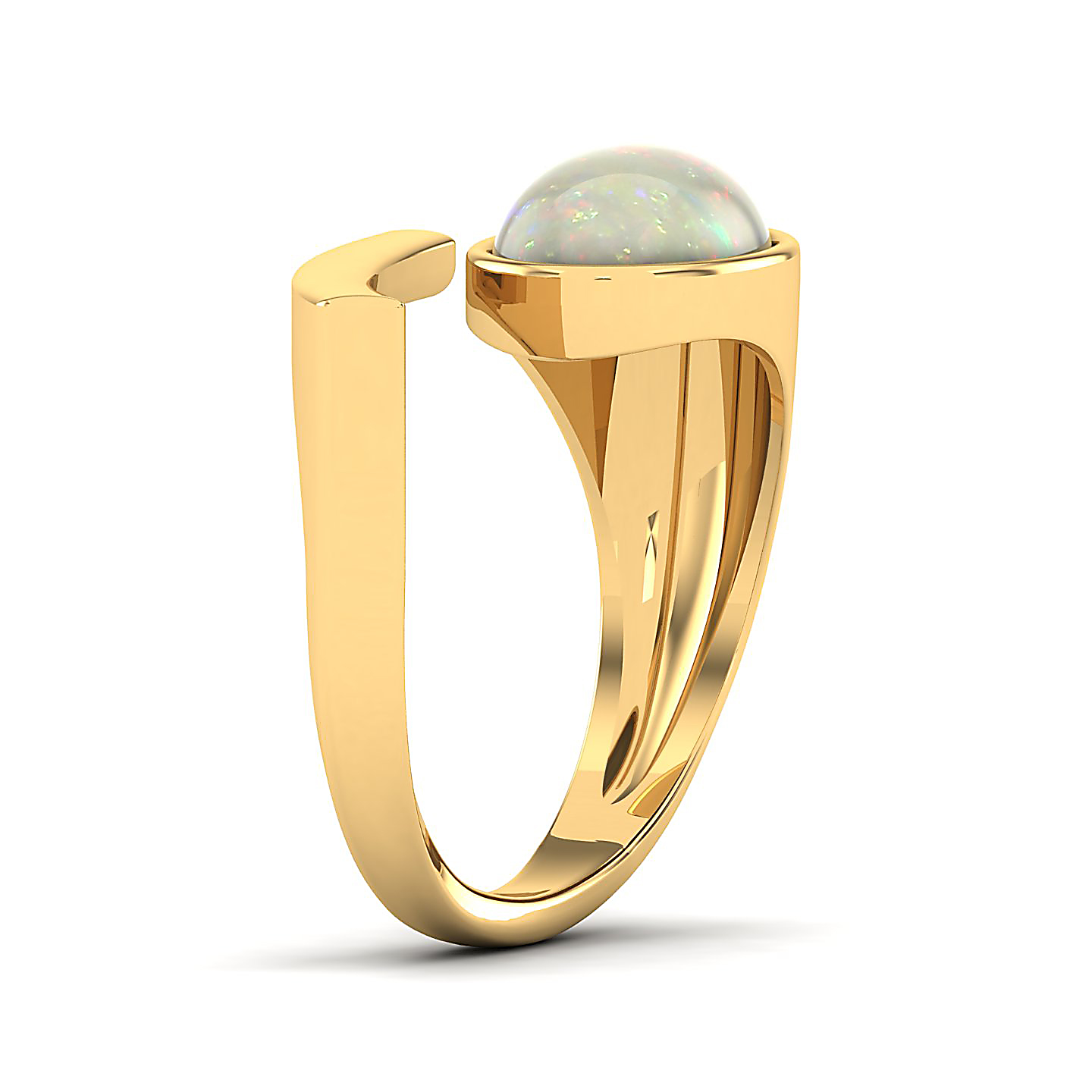 The Passionate Opal Open Ring
