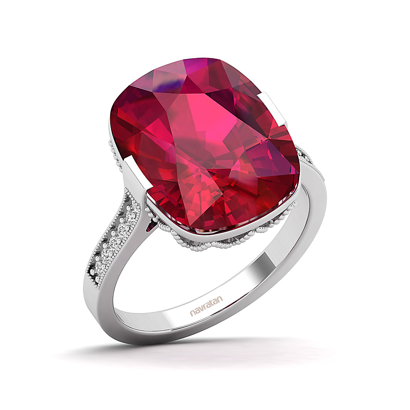 The Pinnacle Ruby Gold Ring