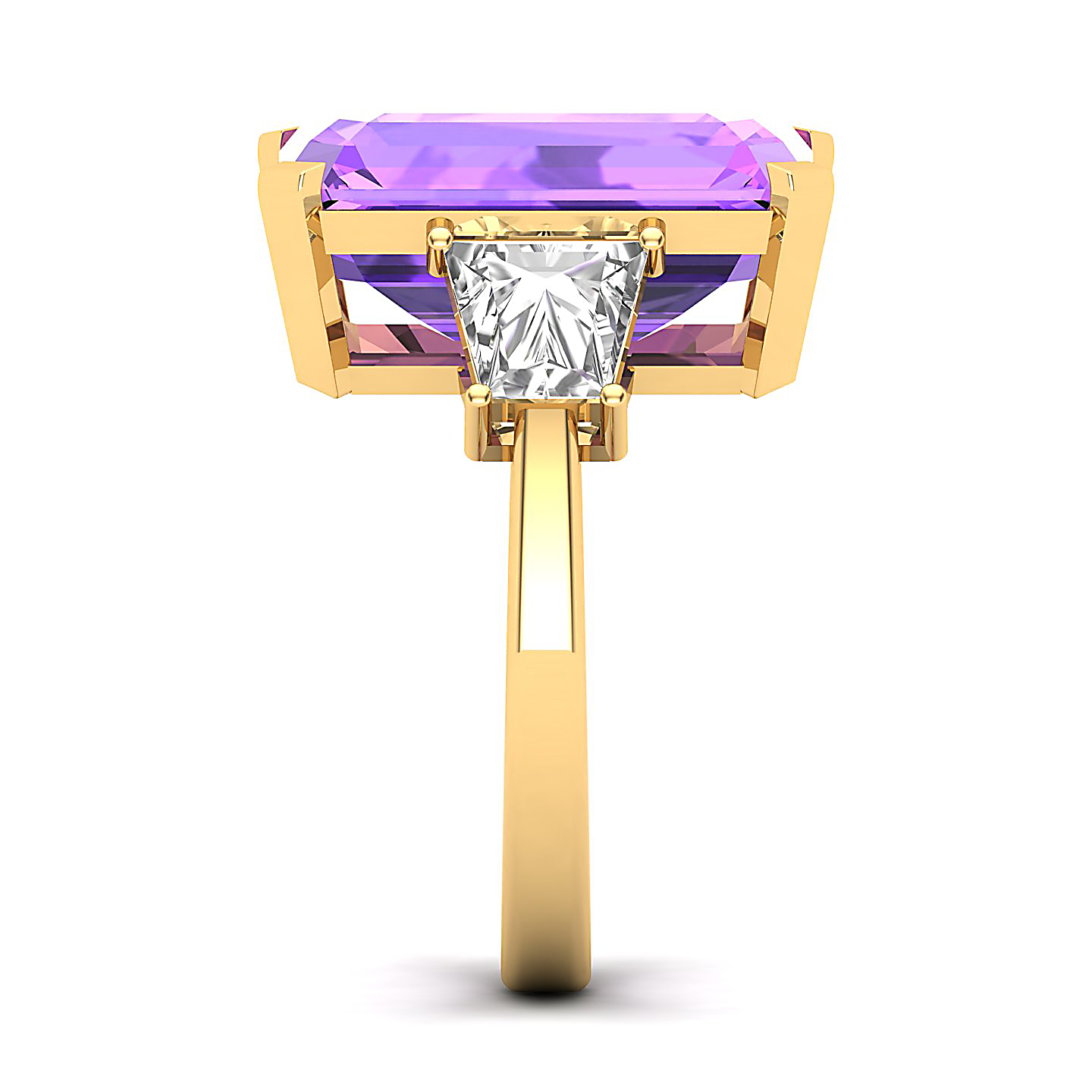 The Princess Trilogy Amethyst Ring